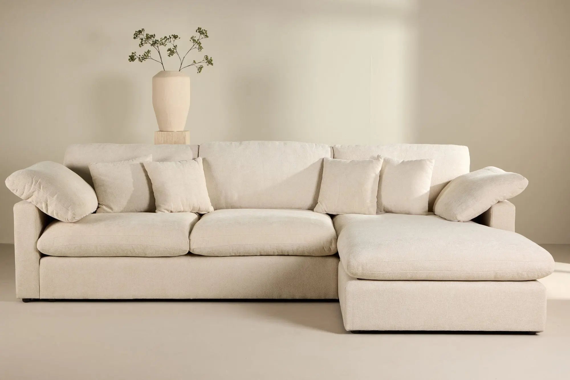Canapé d'angle Amalfi - 304x182x89 - Polyester