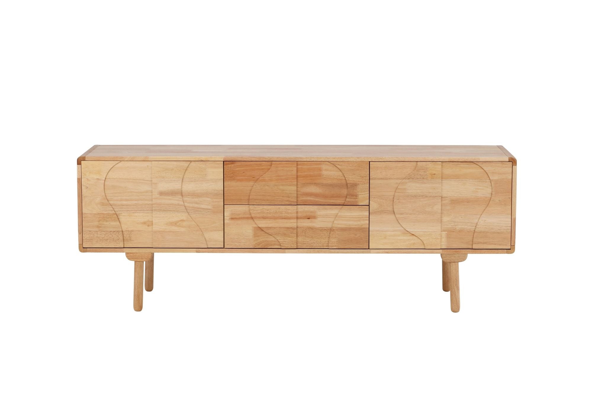 Skärhamn Cabinet 180x45x65 cm - Nature Rubberwood Loome