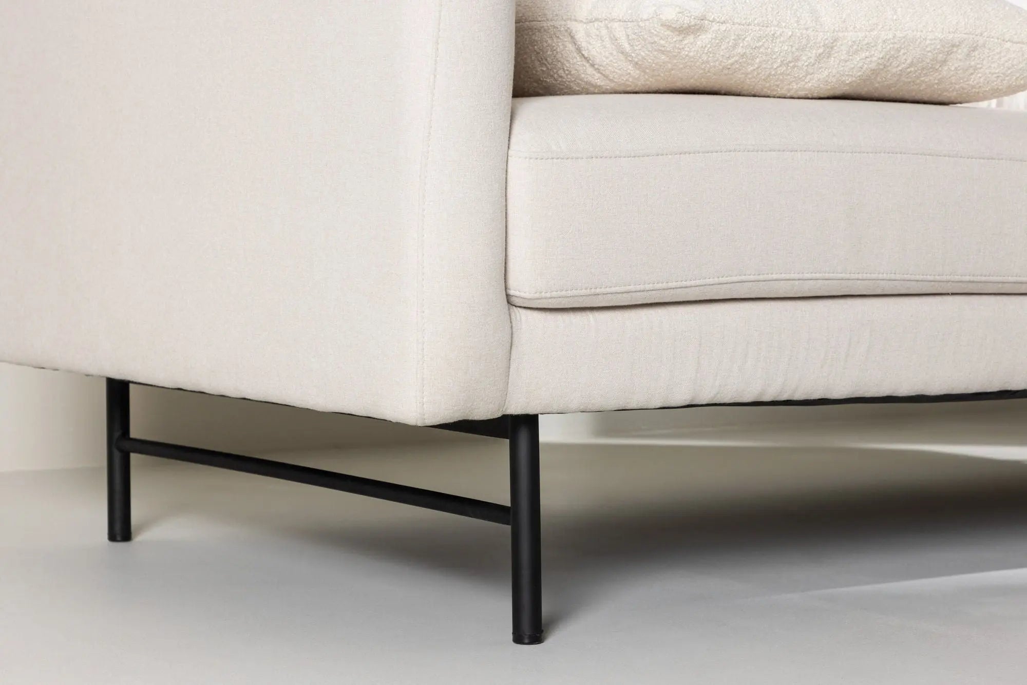 Canapé 3 places Sky - 88X198X69 - Polyester