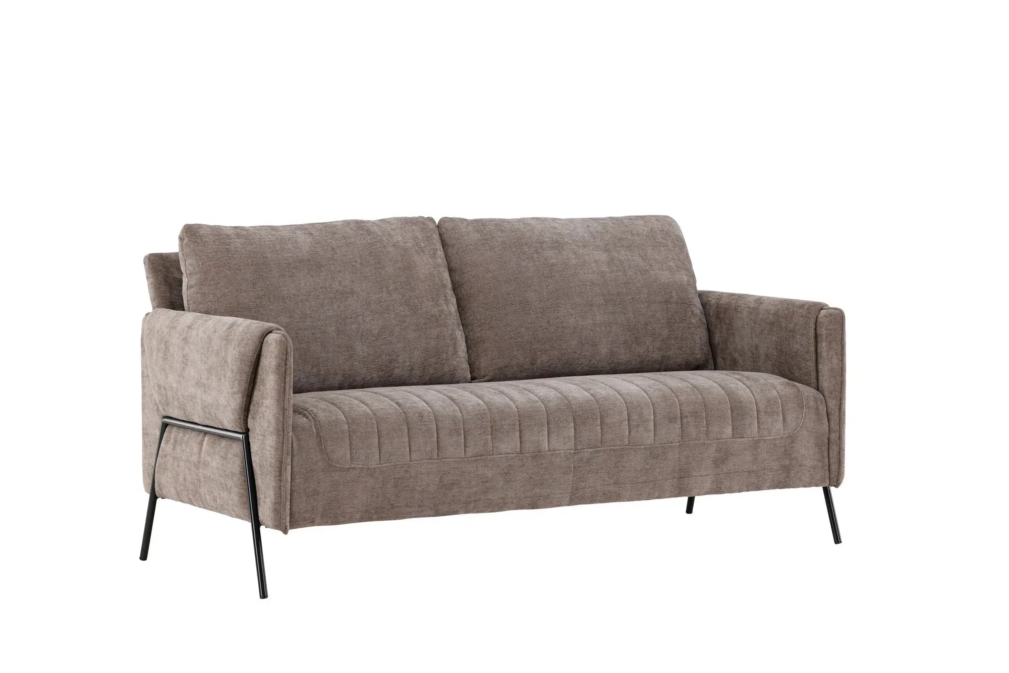 Canapé 2 places Indigo - 77X165X85 - Polyester