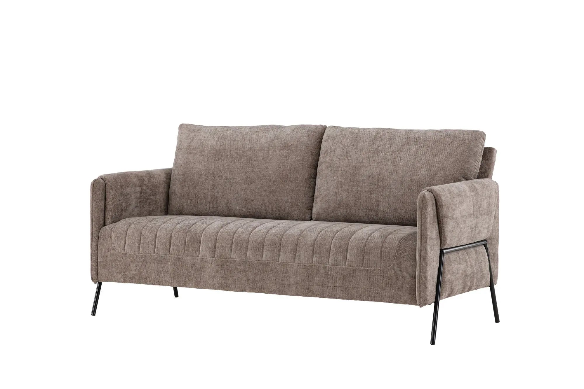 Canapé 2 places Indigo - 77X165X85 - Polyester