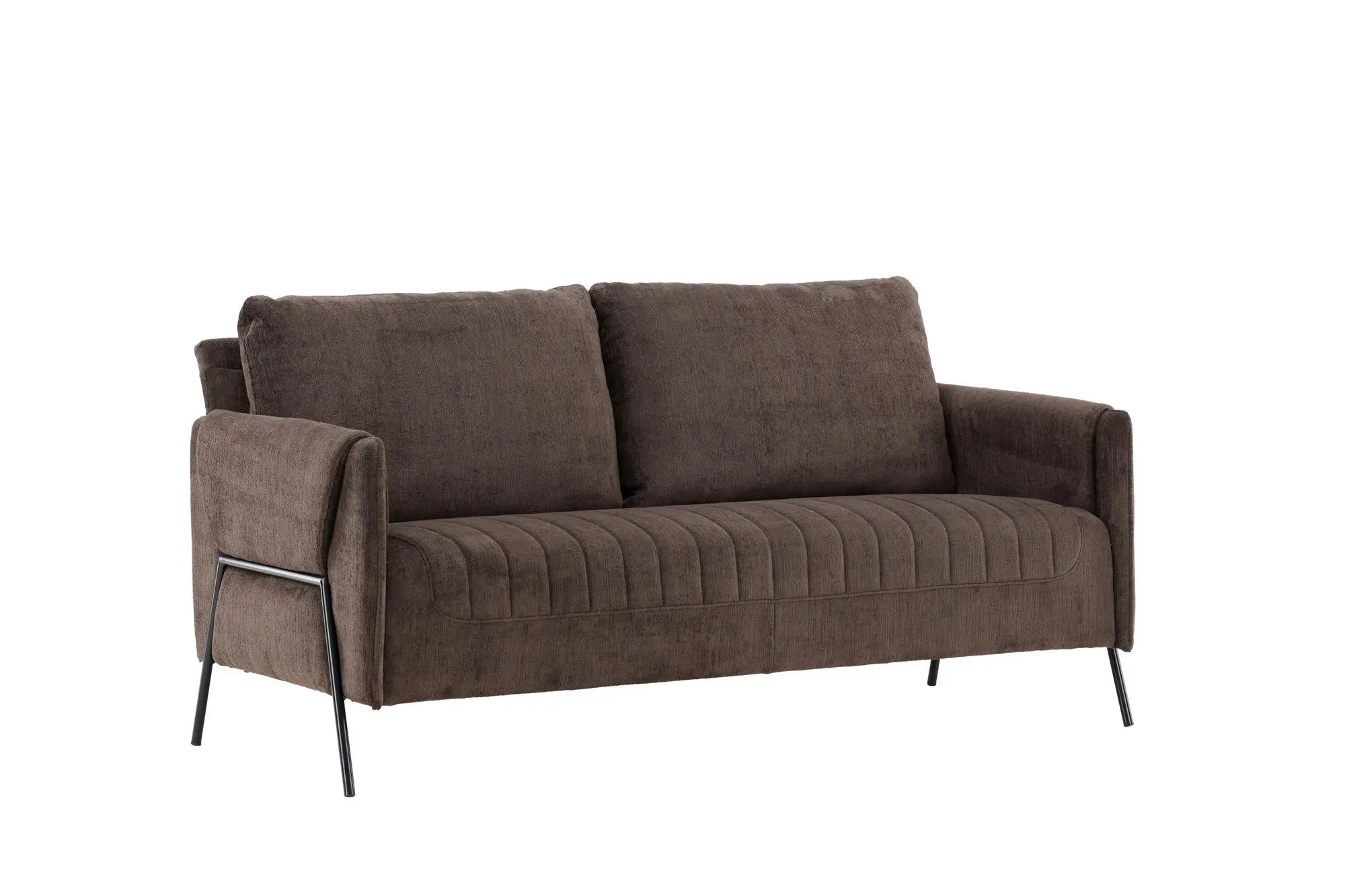 Canapé 2 places Indigo - 77X165X85 - Polyester