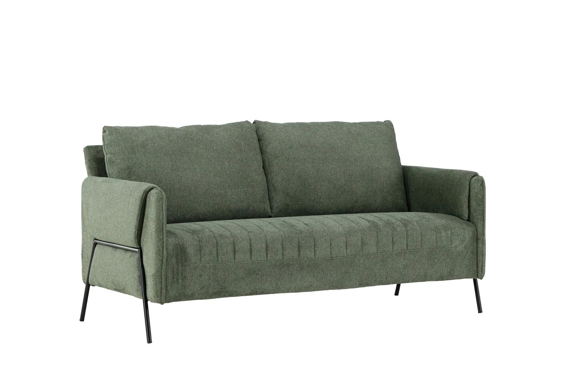 Canapé 2 places Indigo - 77X165X85 - Polyester