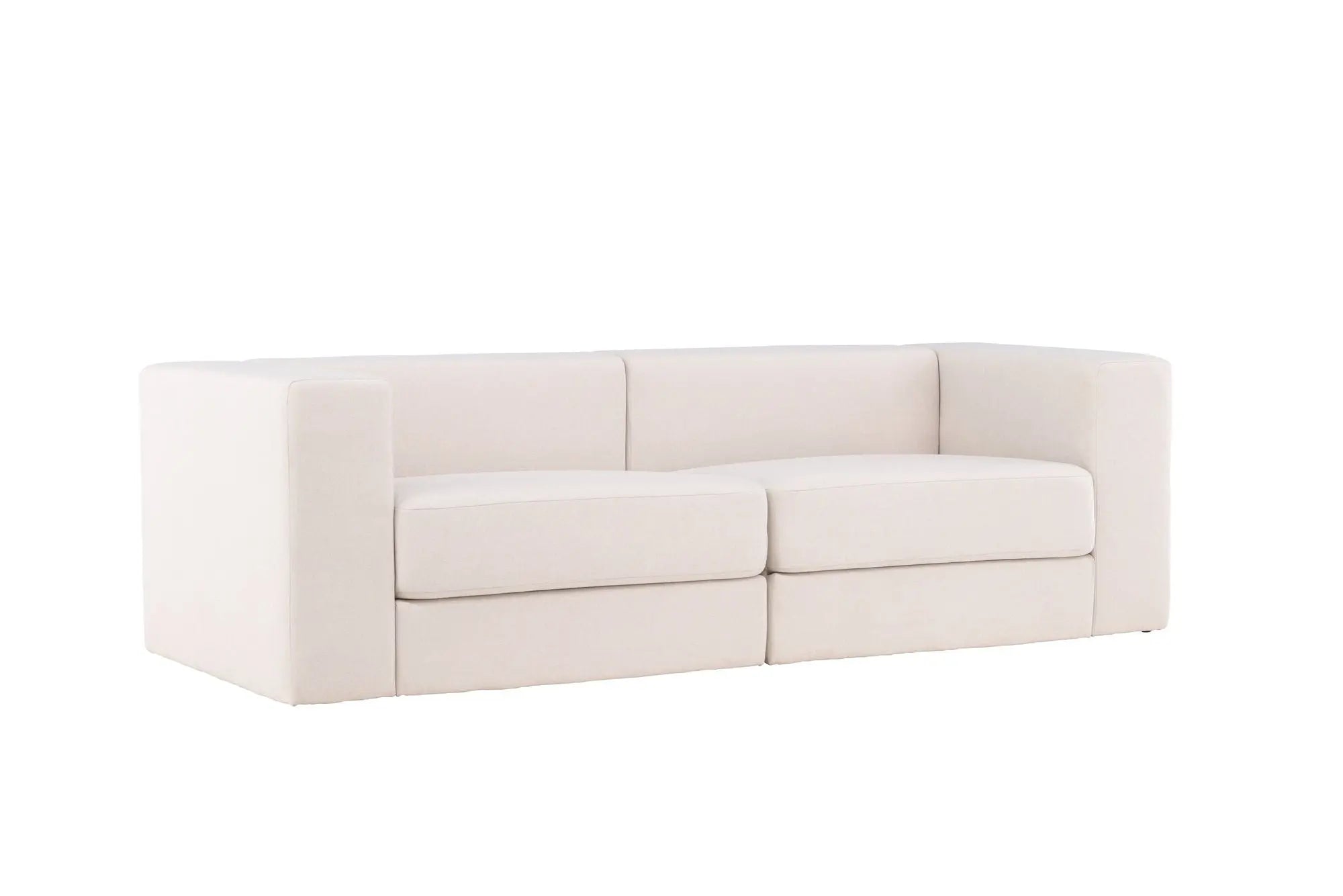 Canapé 3 places Lumi - 94X238X70 - Polyester Lin