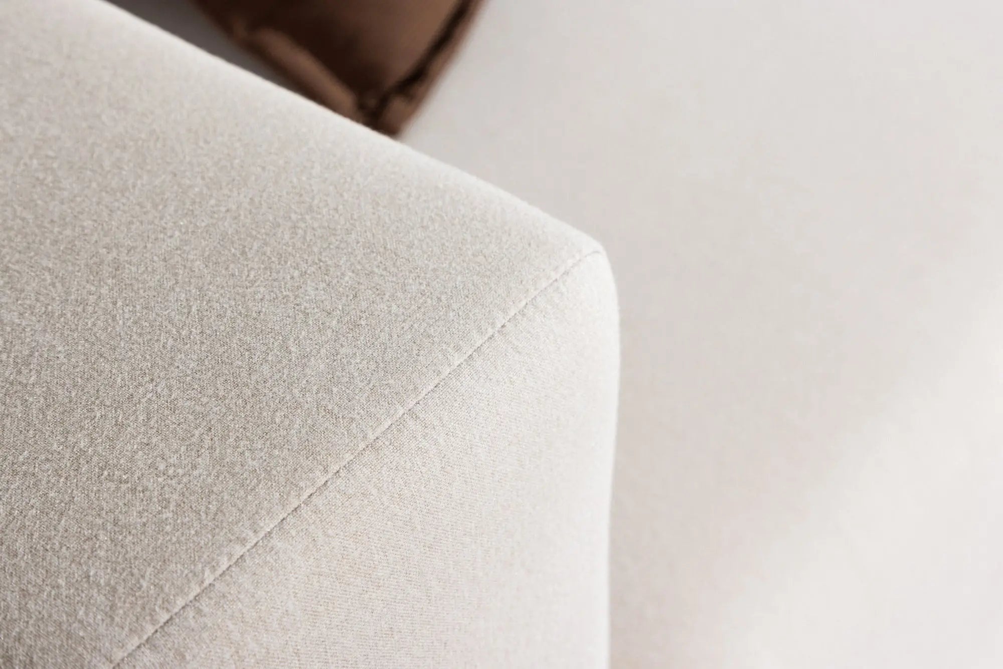 Canapé 3 places Lumi - 94X238X70 - Polyester Lin