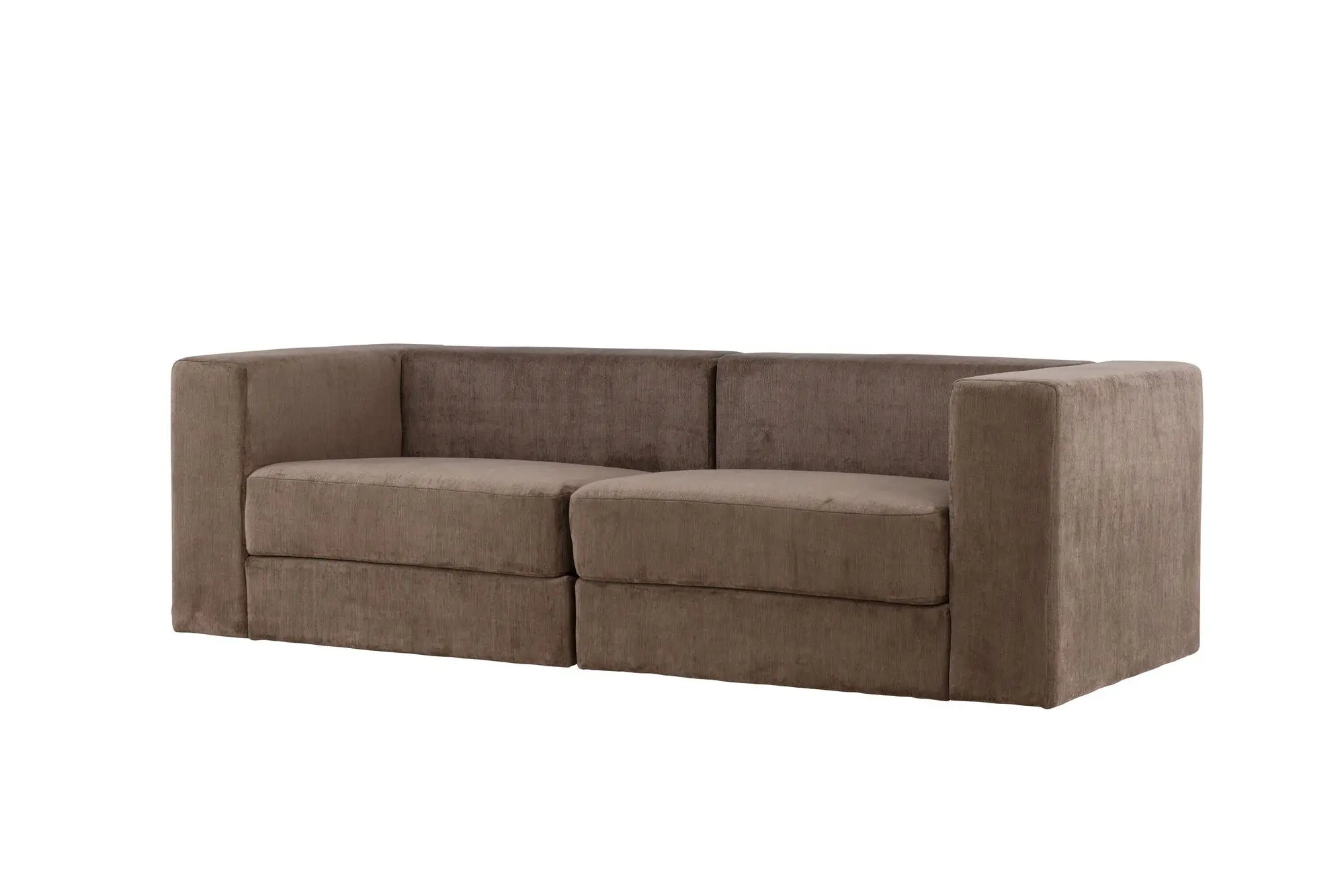 Canapé 3 places Lumi - 94X238X70 - Polyester Lin