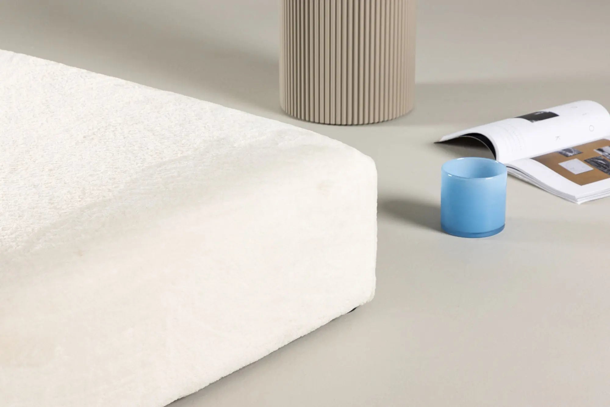 Pouf Davie - 100X100X30 - Polaire