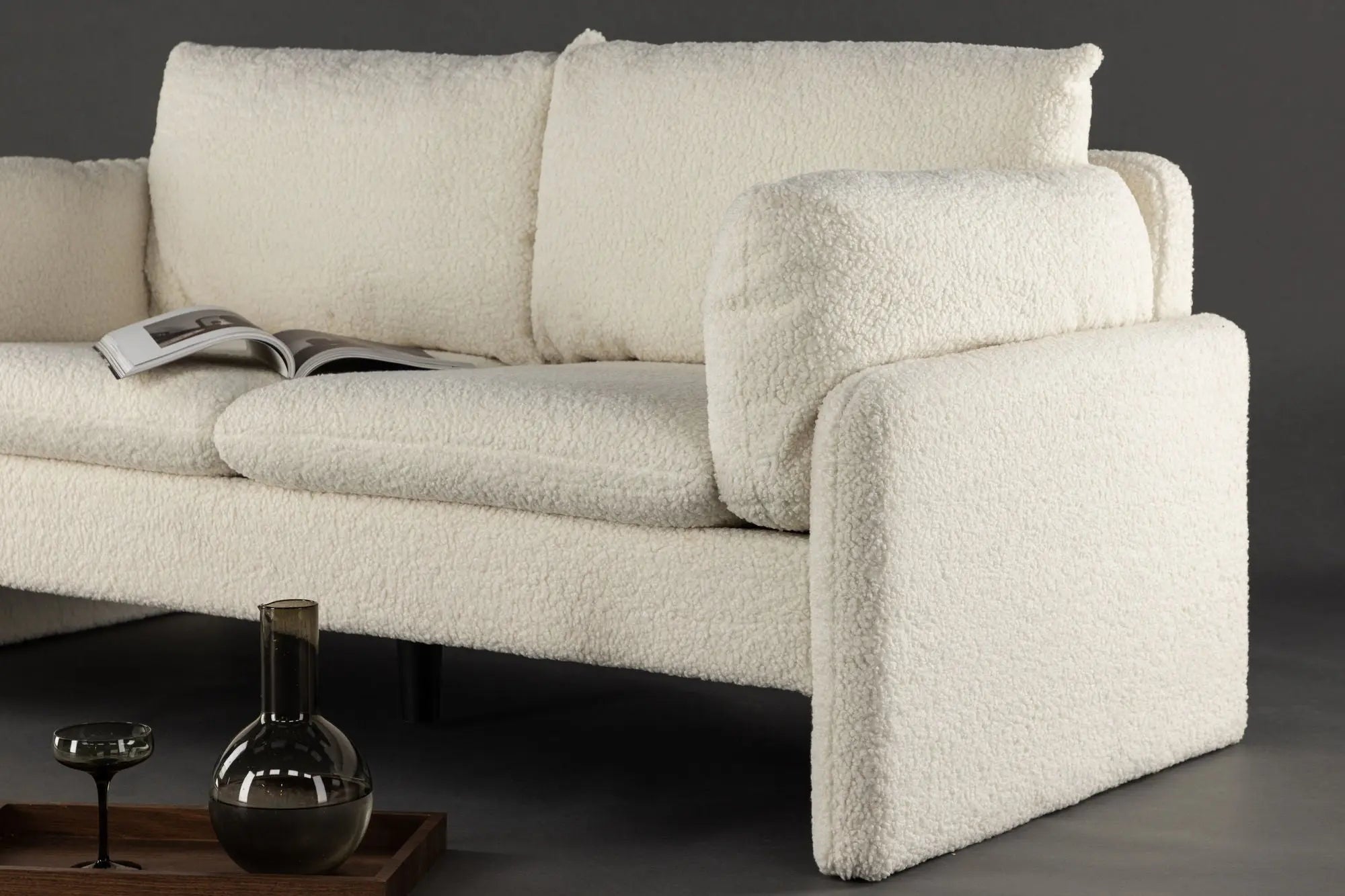 Canapé Vindel - 184 x 88 - Nounours en polyester