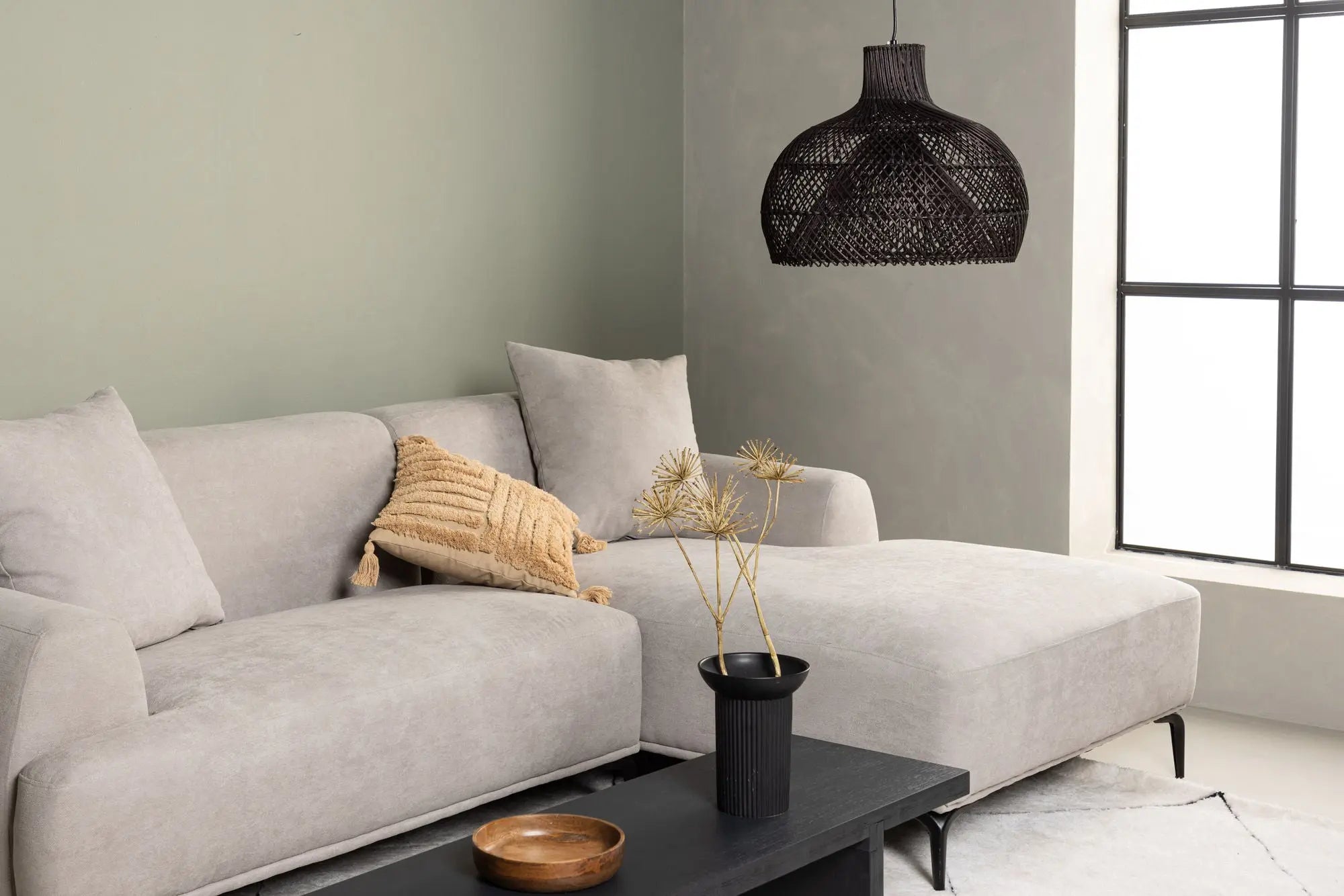 Canapé Viskan - 242 | 158 x 92 - Tissu