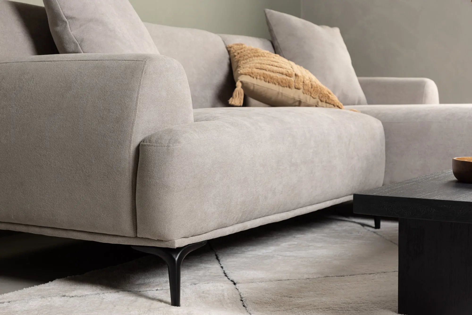 Canapé Viskan - 242 | 158 x 92 - Tissu