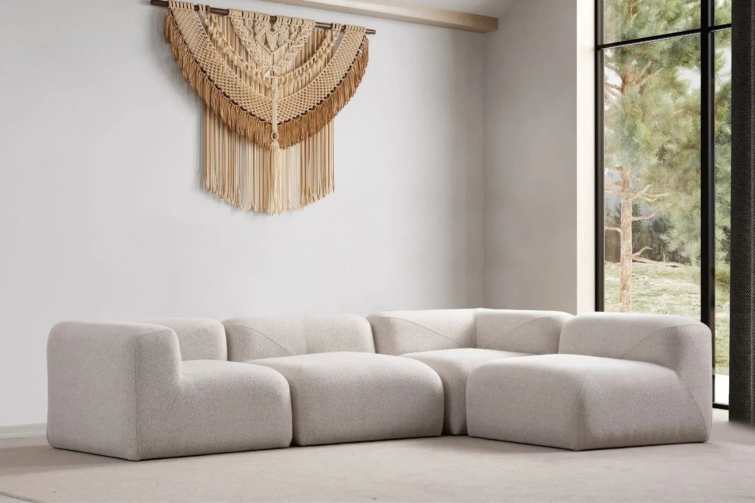 Canapé chenille Nube