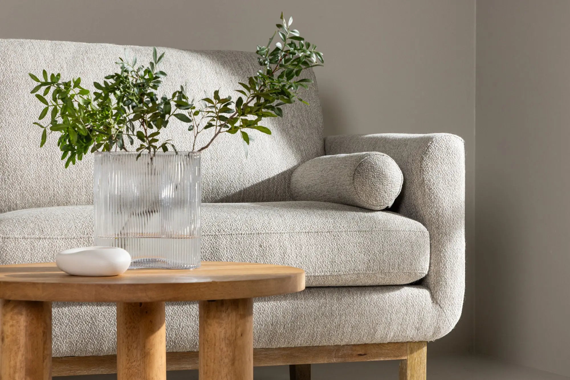 Canapé 3 places Olympos - 88X214X90 - Polyester