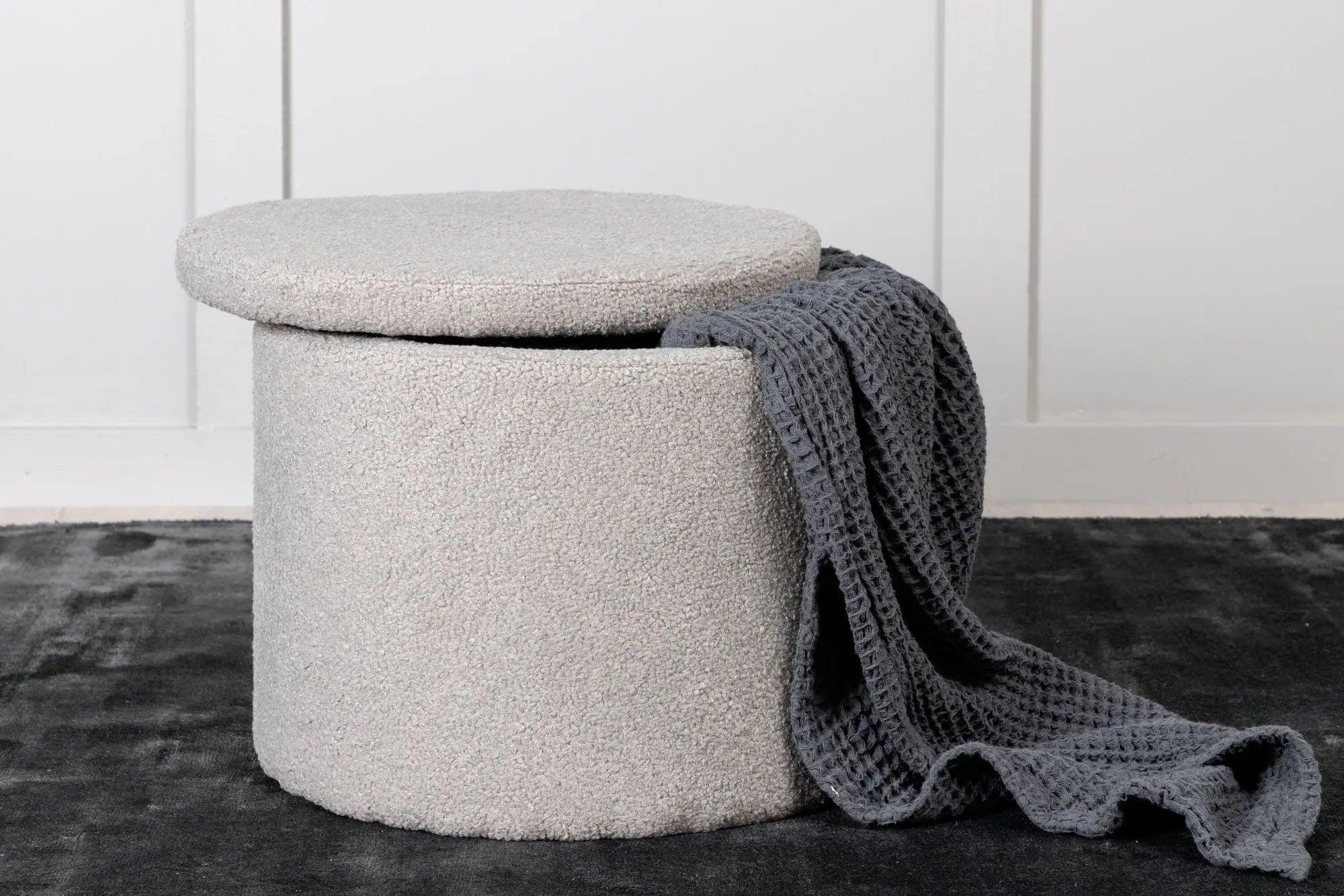 Pouf Dunken - ø51 - Nounours en polyester