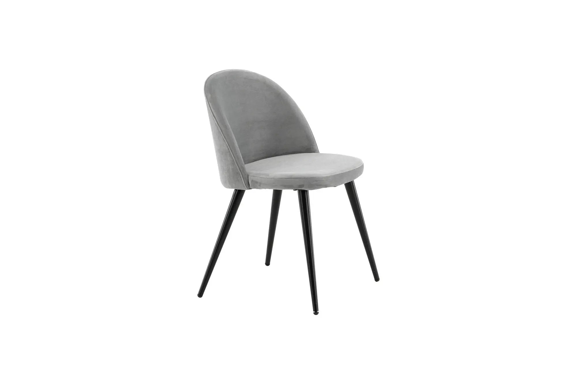 Lot de 2 chaises de salle à manger Velvet - 57 x 50 x 76,5 - Polyester Velvet