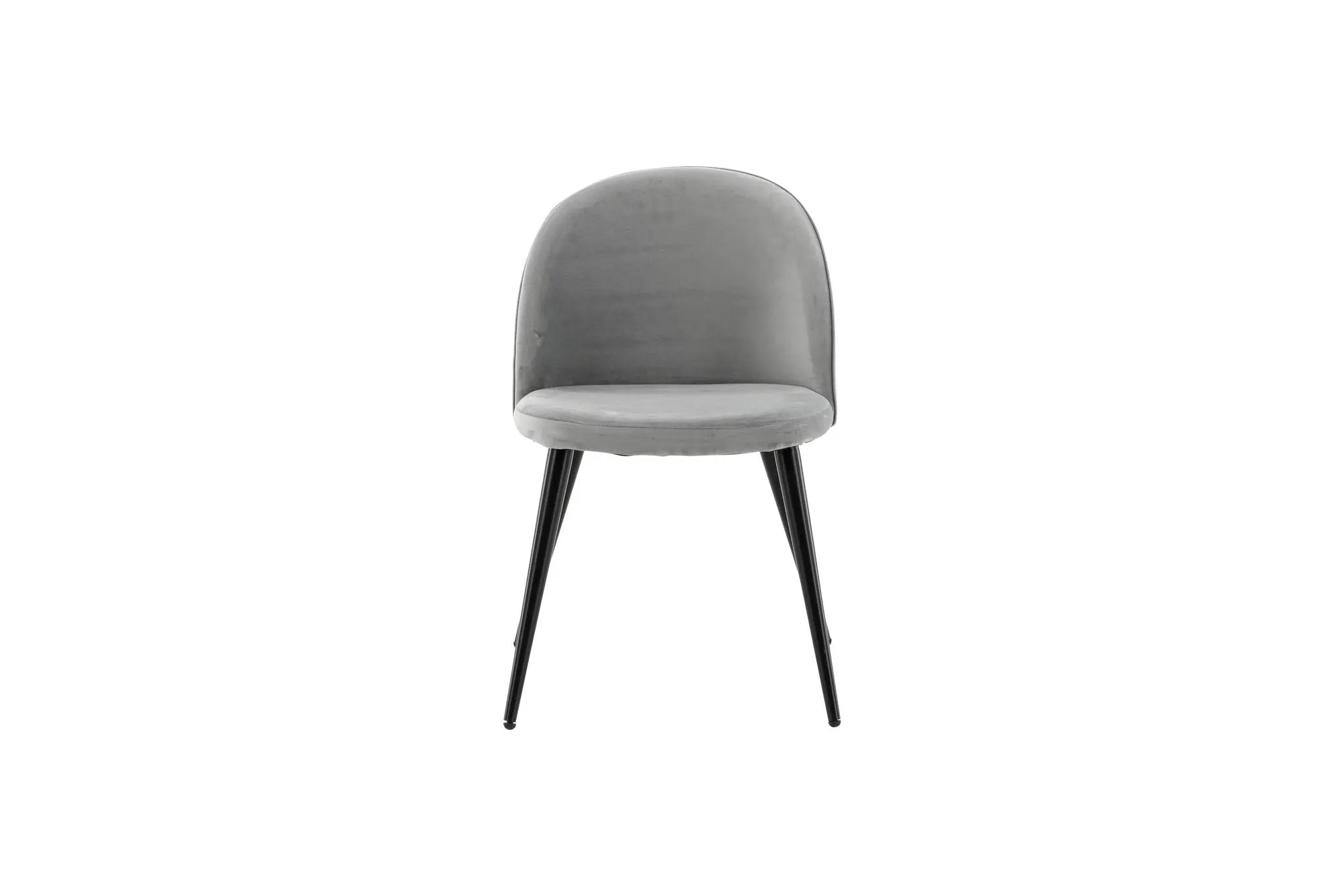 Lot de 2 chaises de salle à manger Velvet - 57 x 50 x 76,5 - Polyester Velvet