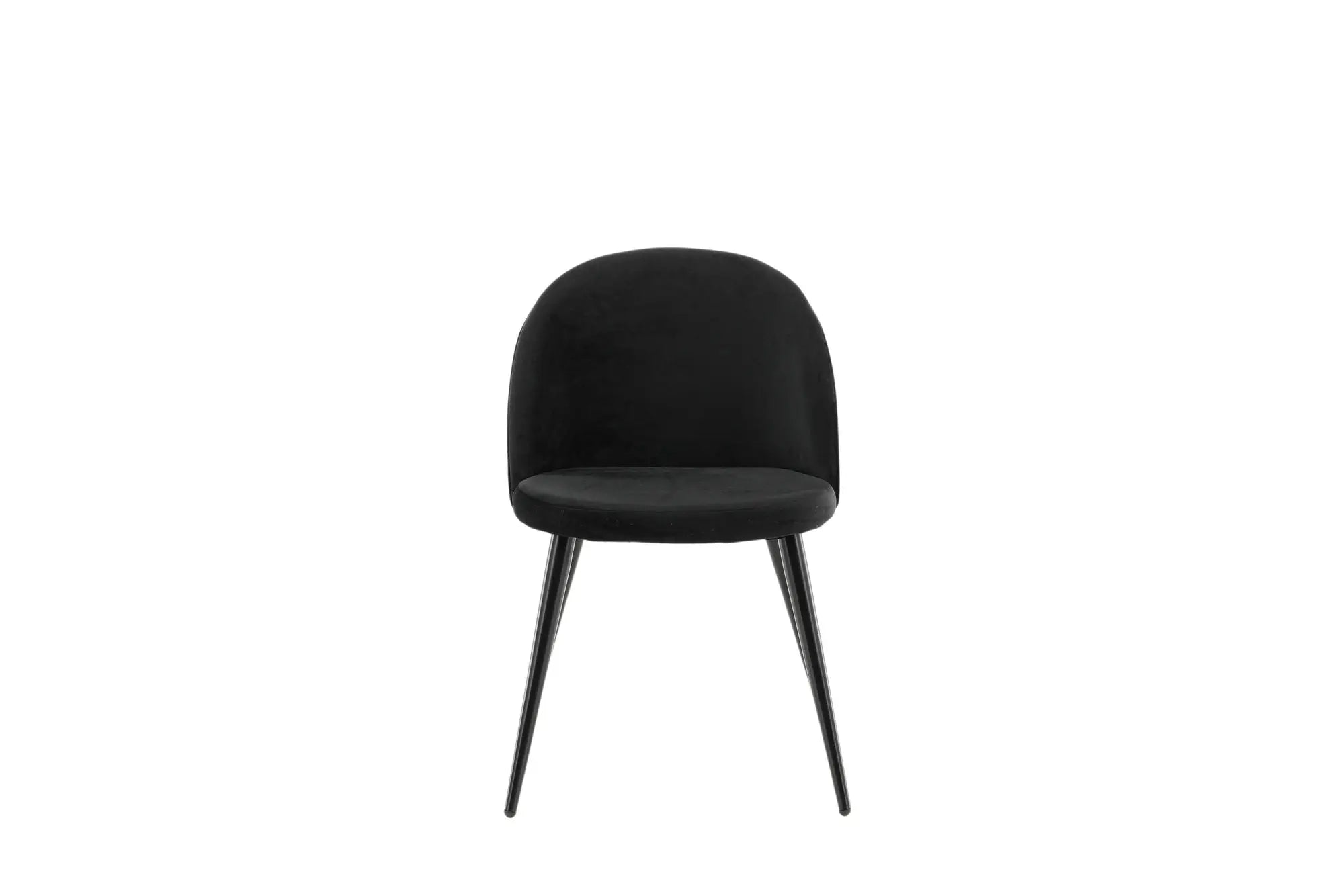 Lot de 2 chaises de salle à manger Velvet - 57 x 50 x 76,5 - Polyester Velvet