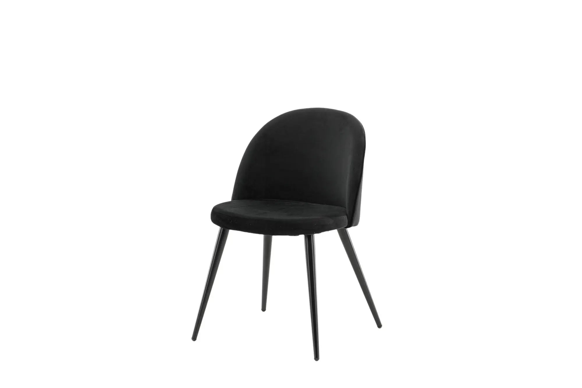 Lot de 2 chaises de salle à manger Velvet - 57 x 50 x 76,5 - Polyester Velvet