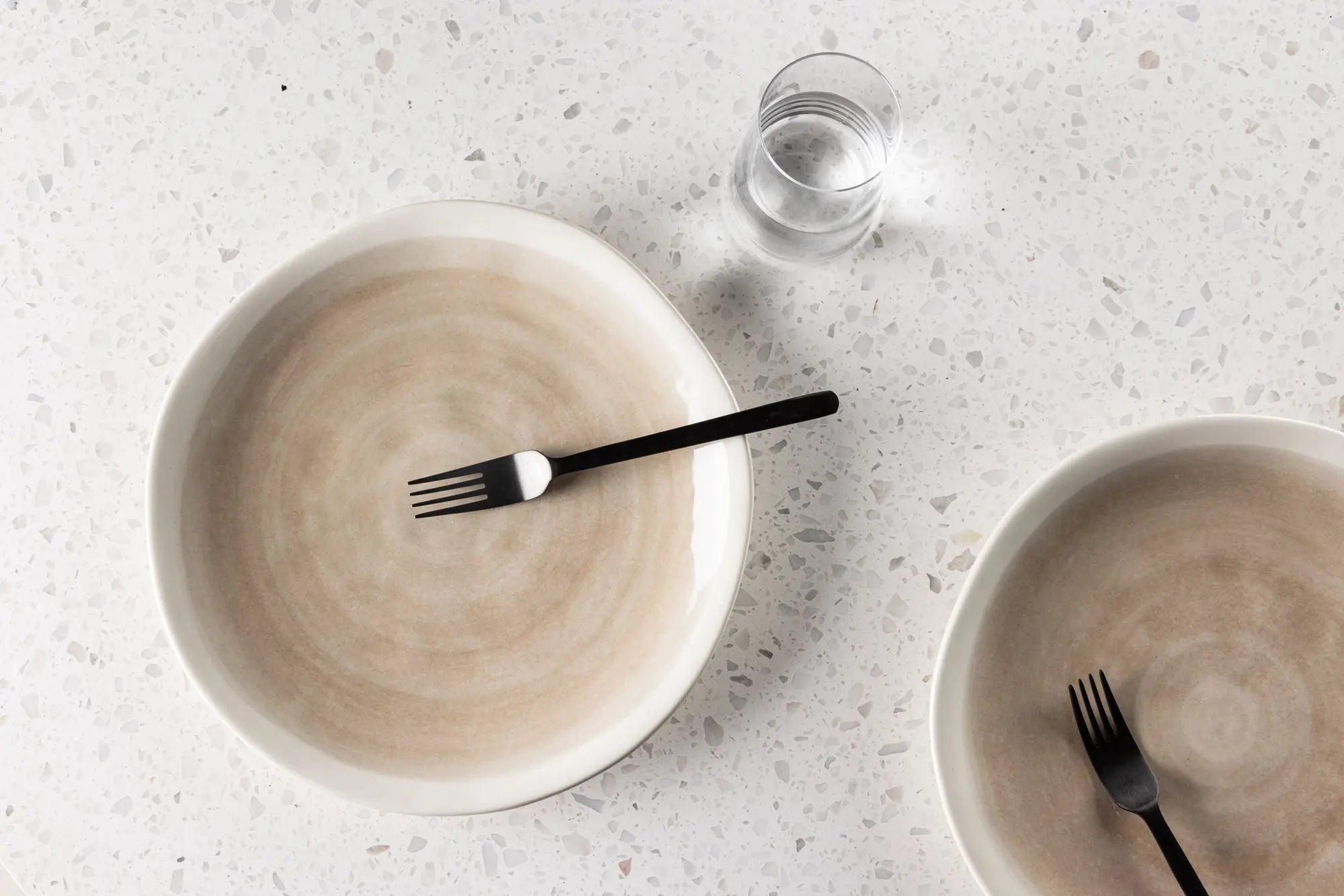 Lot de 2 assiettes Jubile - ø28 - Grès cérame