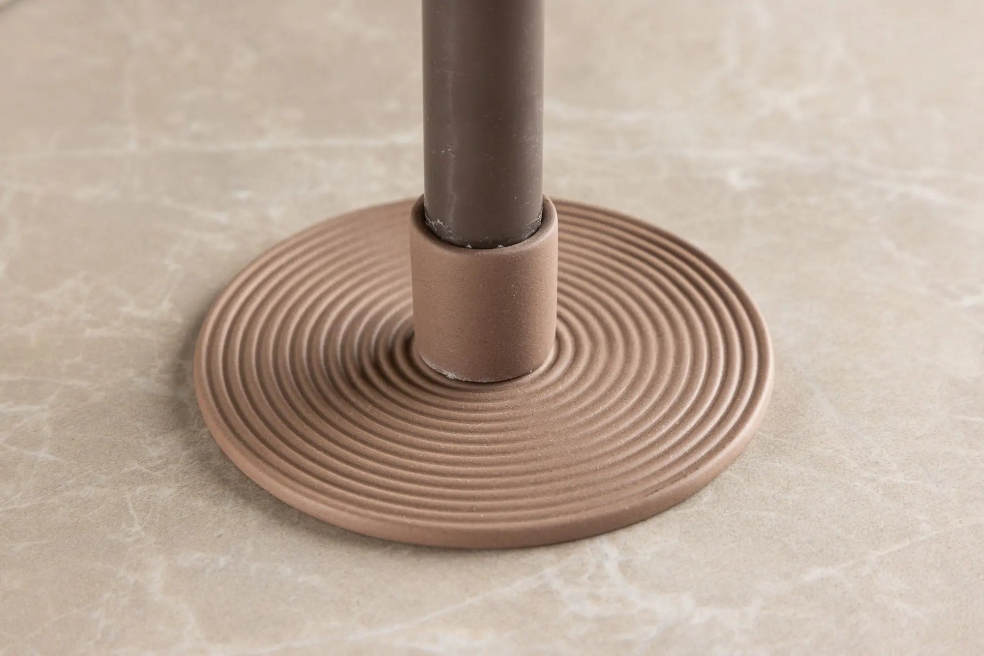 Bougeoir Dian - ø12 - Color clay