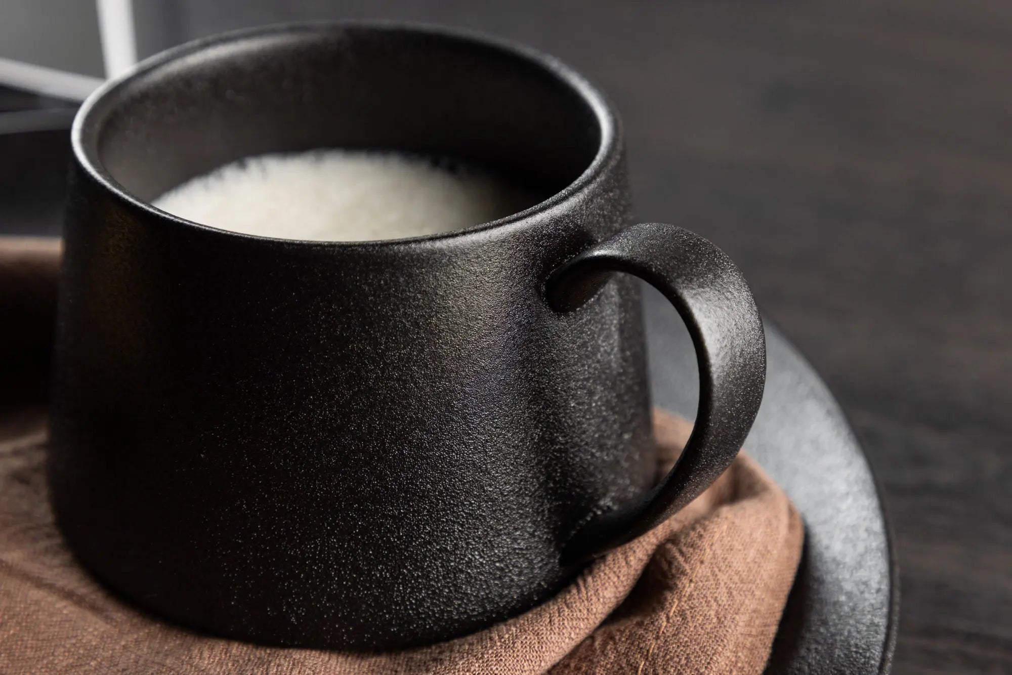 Lot de 2 tasses à café Wabi Sabi - ø10 - Renforcer la porcelaine