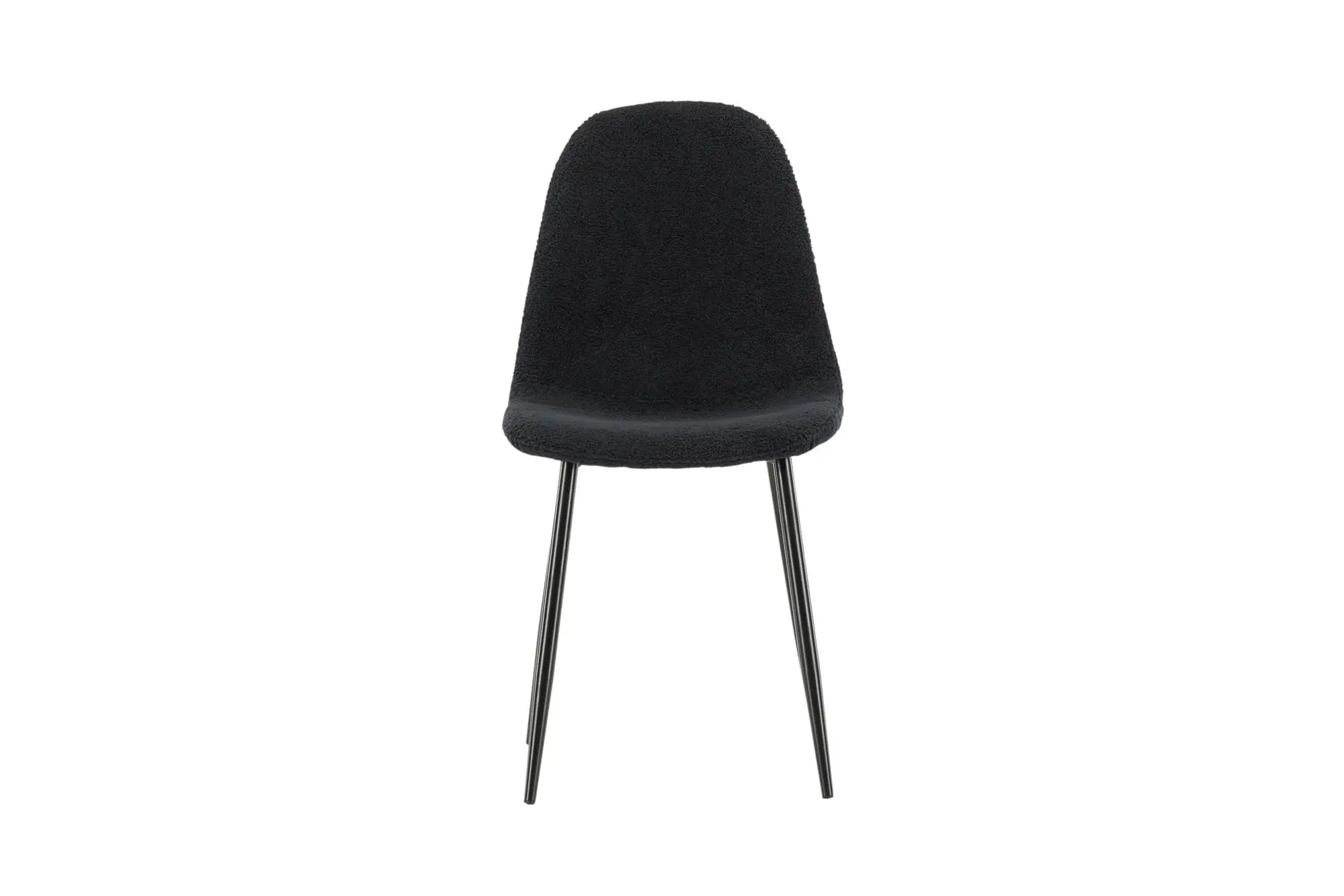 Lot de 2 chaises de salle à manger Polar - 53 x 88 x 46 - Nounours en polyester