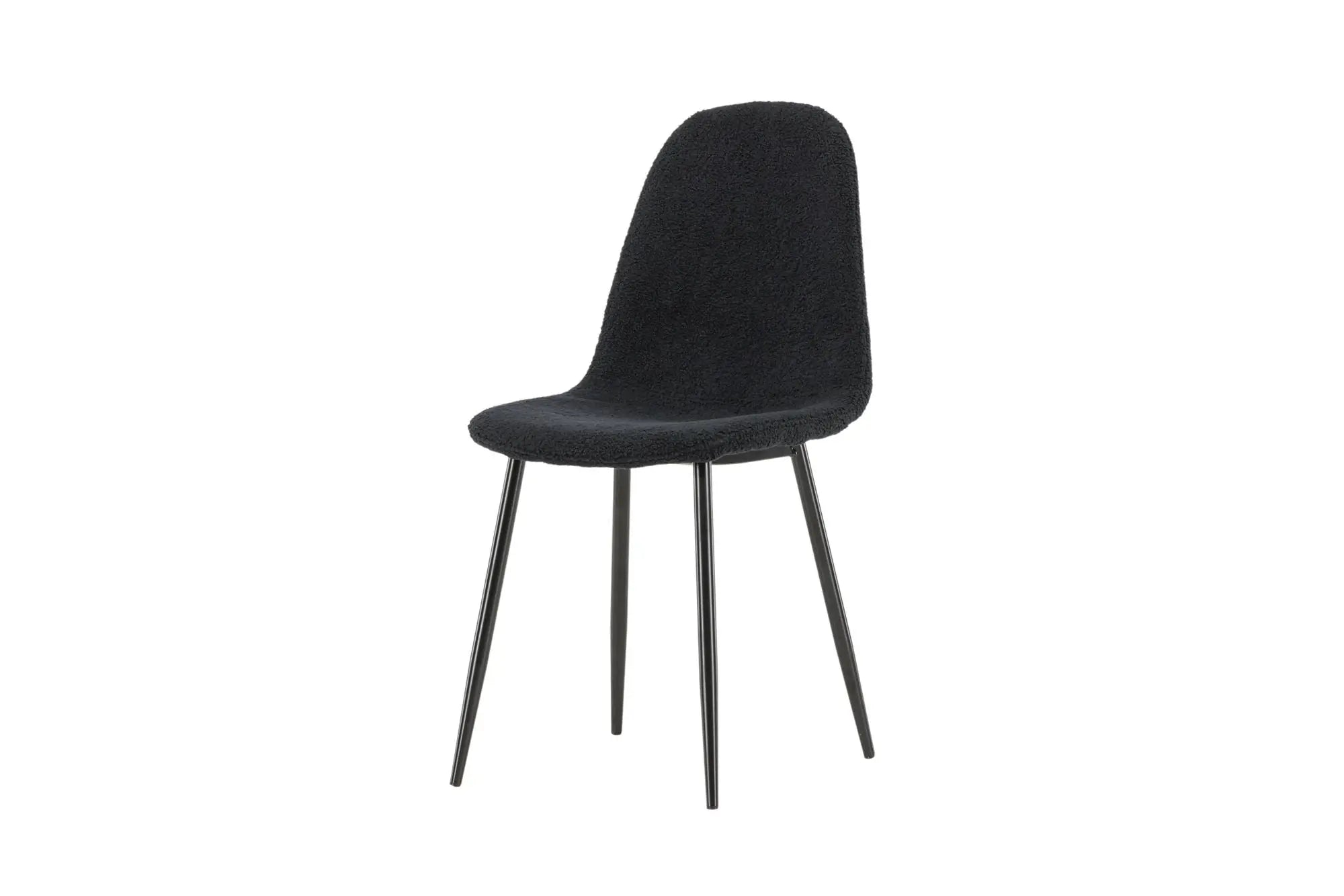 Lot de 2 chaises de salle à manger Polar - 53 x 88 x 46 - Nounours en polyester