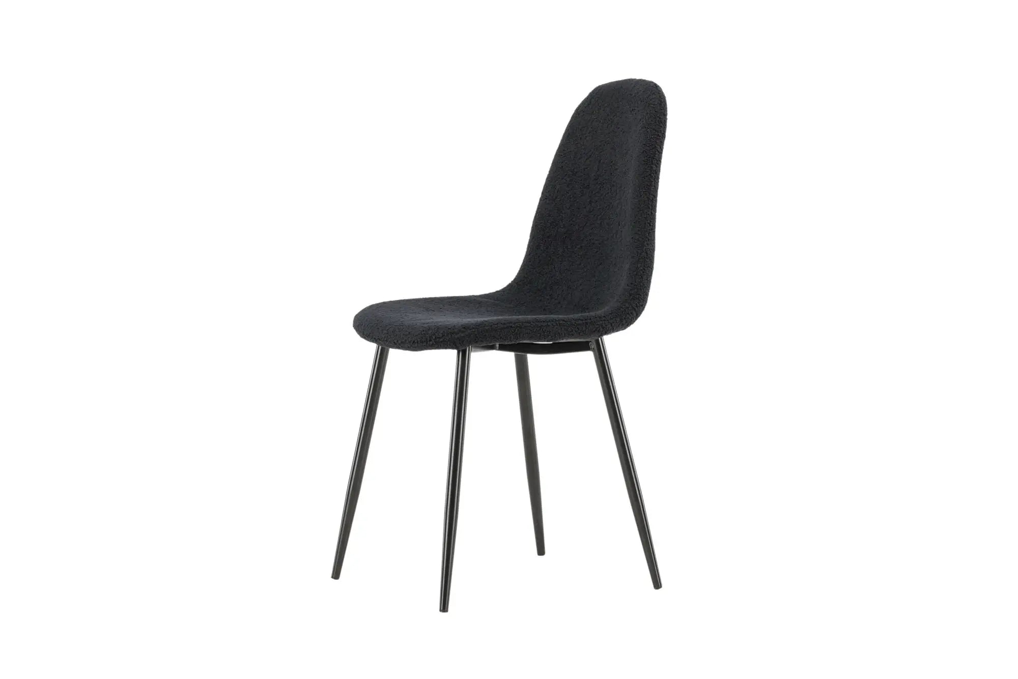 Lot de 2 chaises de salle à manger Polar - 53 x 88 x 46 - Nounours en polyester