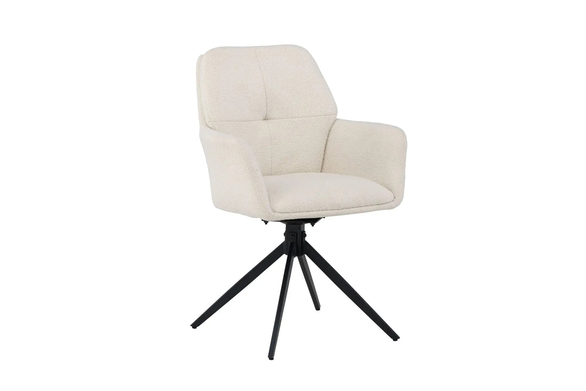 Lot de 2 chaises de salle à manger Manchi - 62 x 59,5 x 90 - Polyester