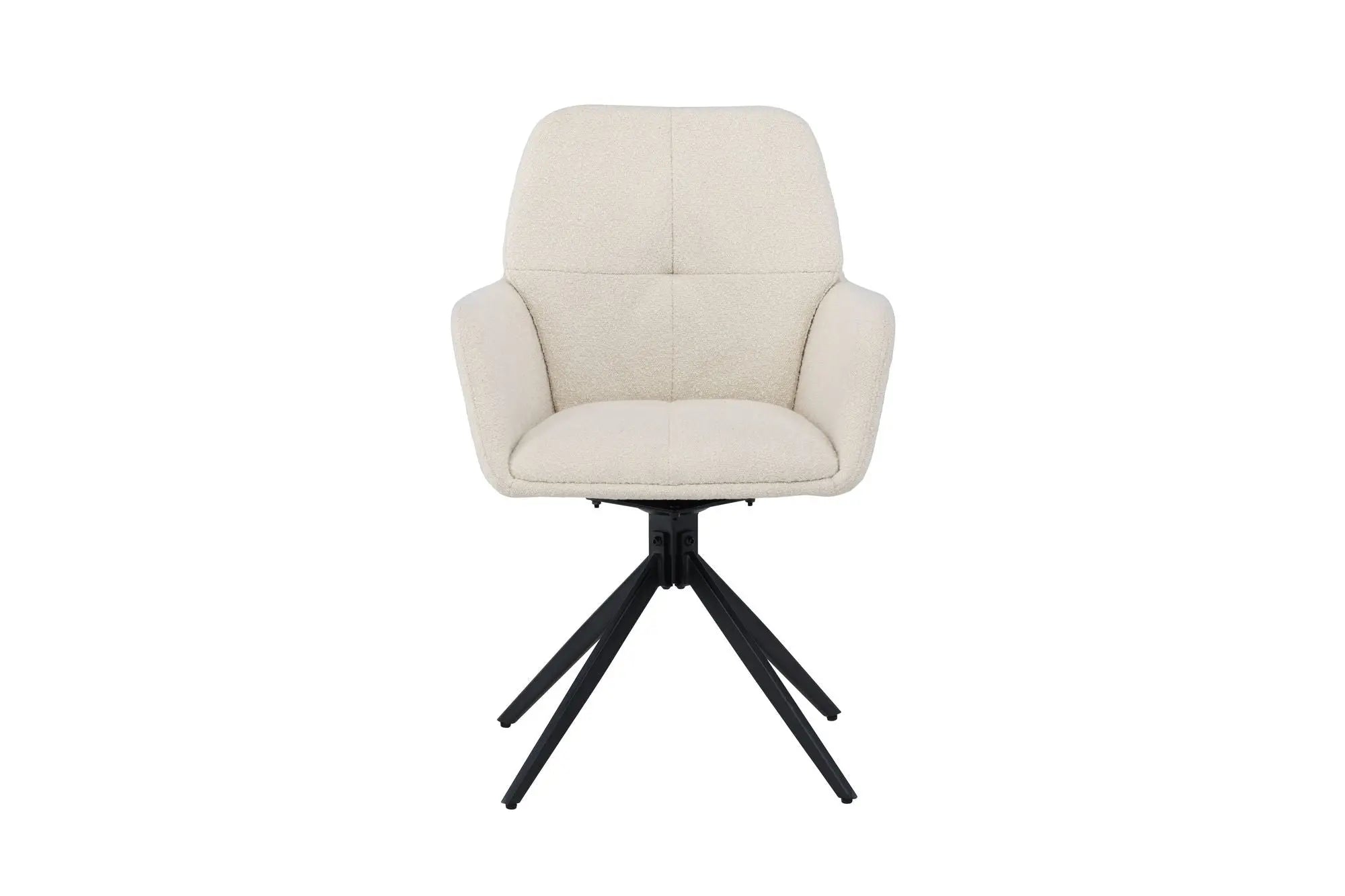 Lot de 2 chaises de salle à manger Manchi - 62 x 59,5 x 90 - Polyester
