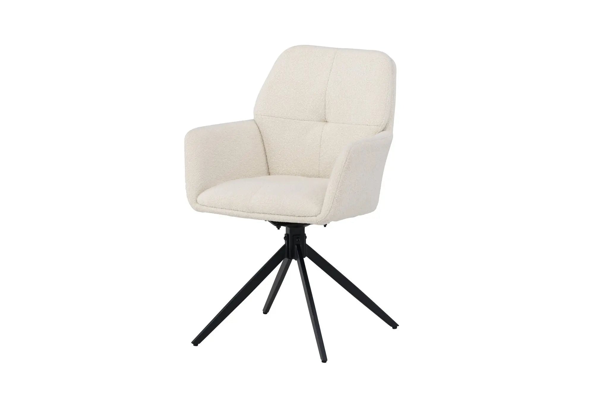 Lot de 2 chaises de salle à manger Manchi - 62 x 59,5 x 90 - Polyester