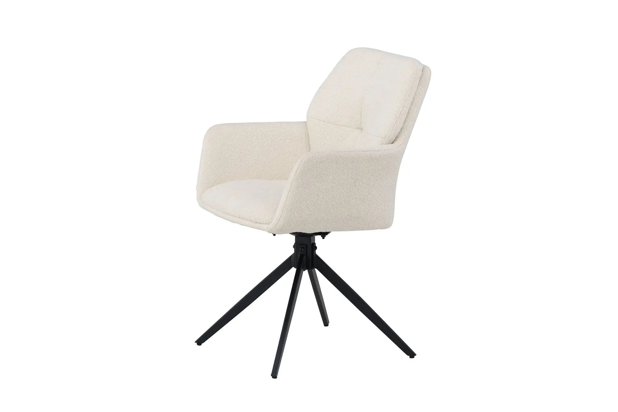 Lot de 2 chaises de salle à manger Manchi - 62 x 59,5 x 90 - Polyester