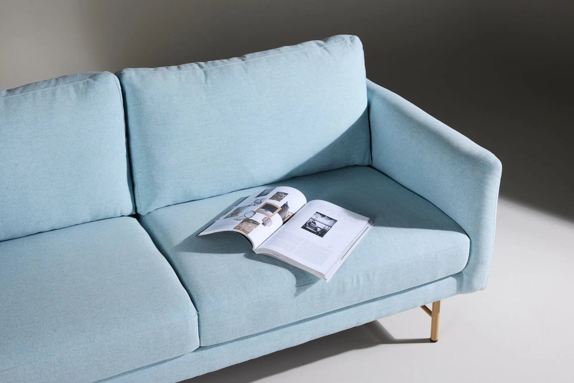 Canapé 3 places Sky - 88 x 198 x 68 - Polyester