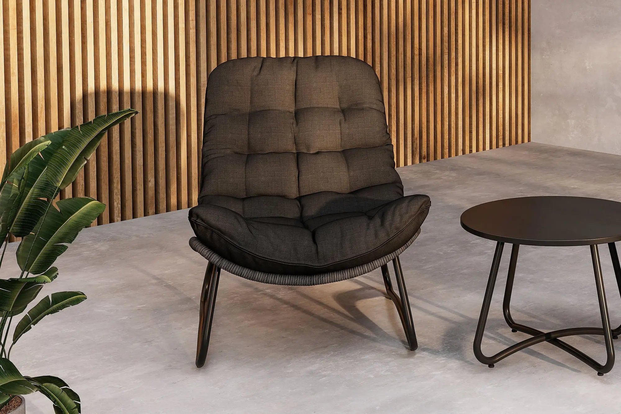 Lot de 2 chaises longues Cala Loome