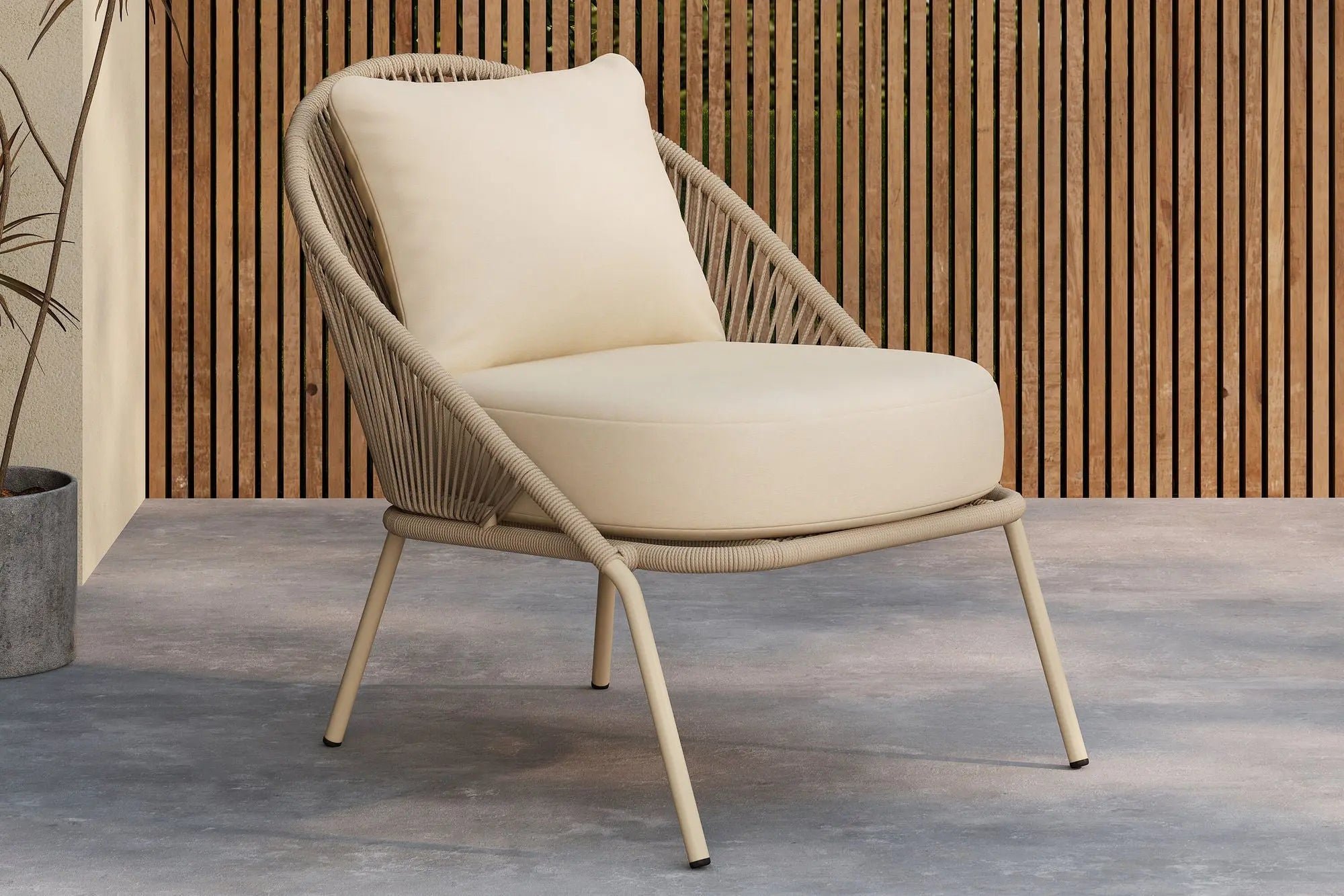 Lot de 2 chaises longues Lindos Loome