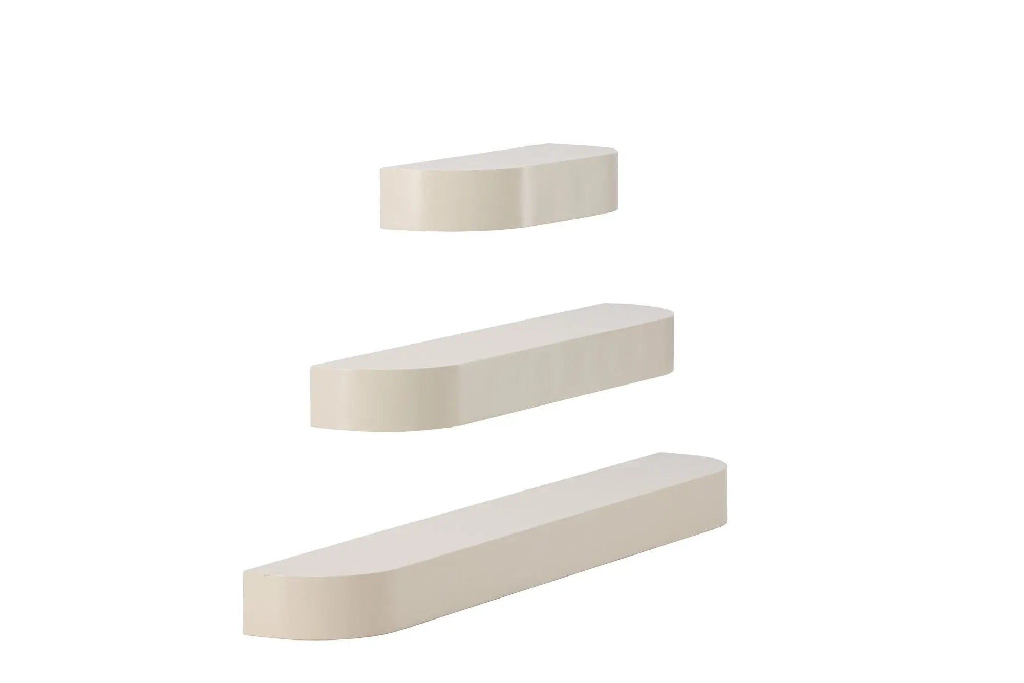 Ensemble de 3 étagères Glow - MDF