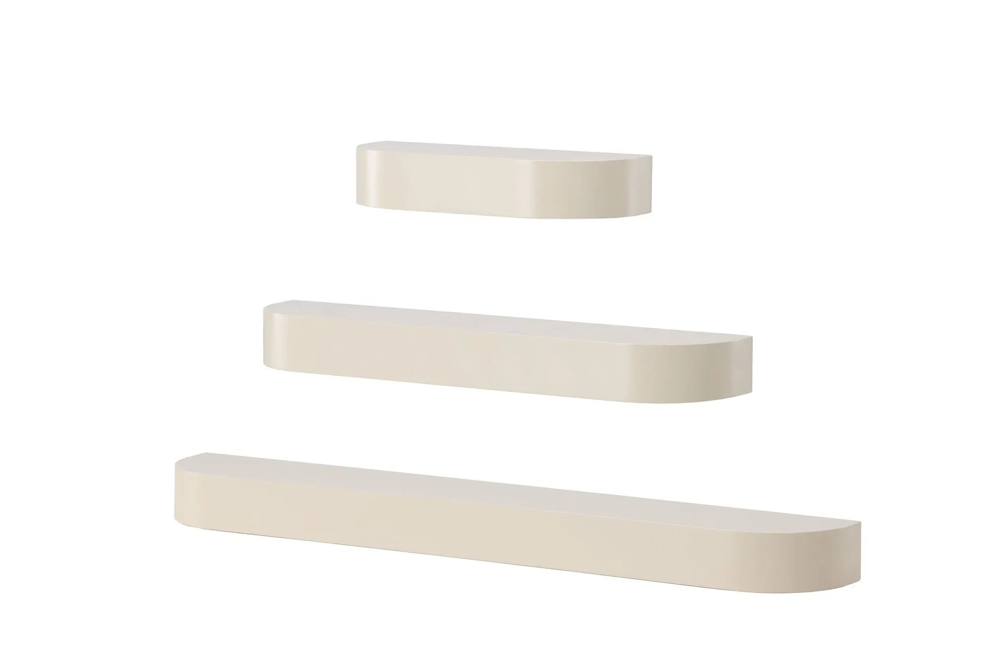 Ensemble de 3 étagères Glow - MDF