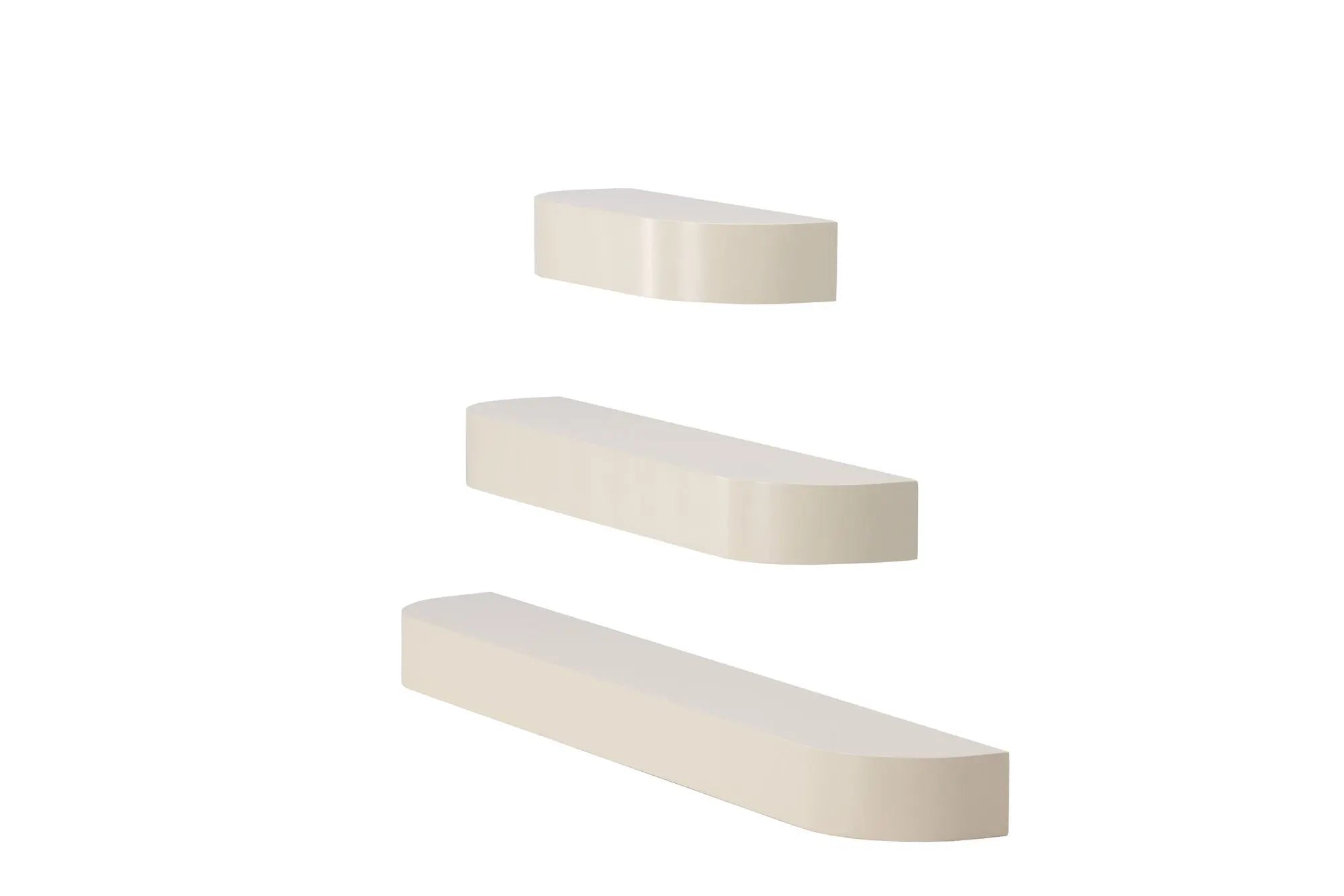 Ensemble de 3 étagères Glow - MDF