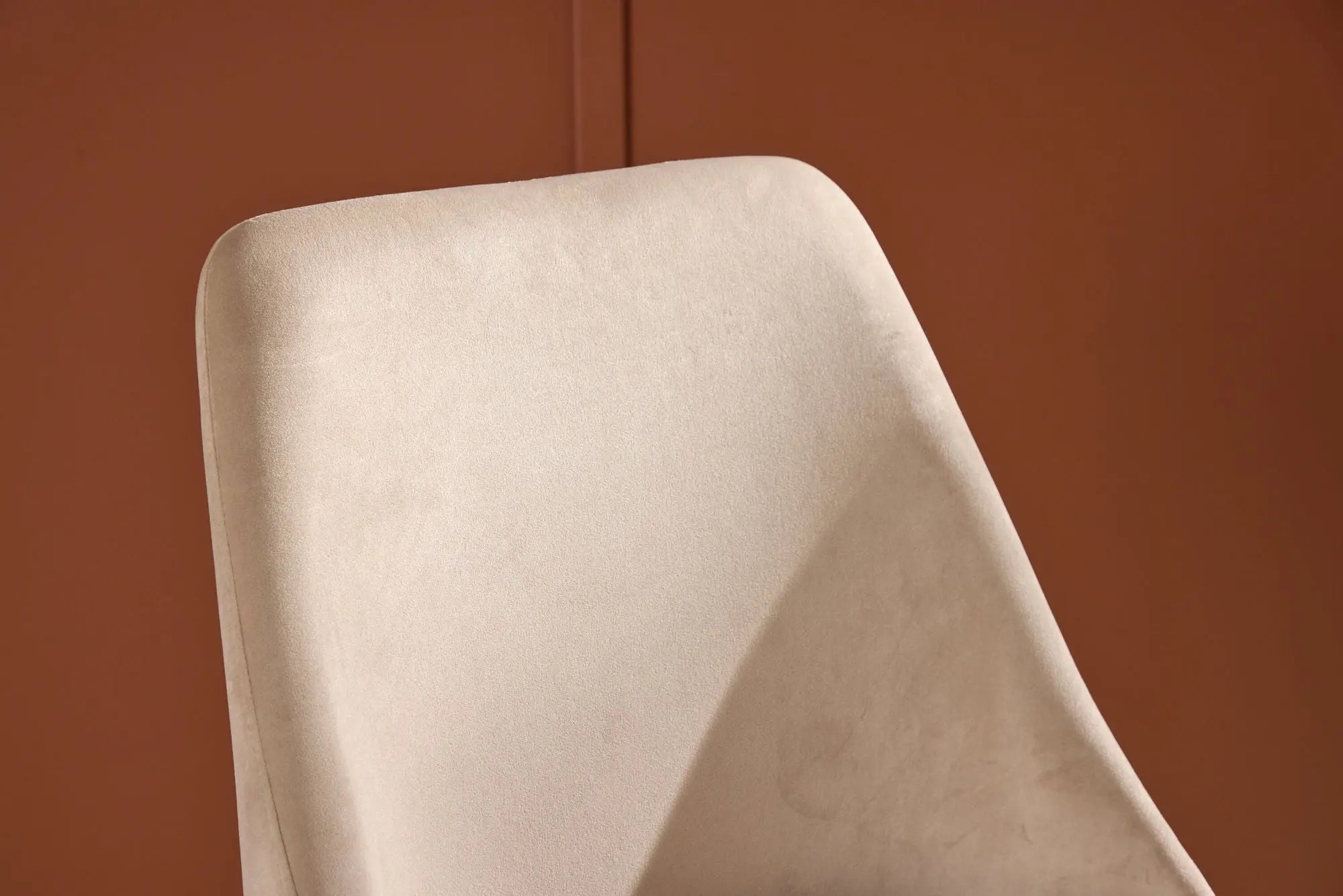 Lot de 2 chaises de salle à manger Night - 56 x 49 x 83 - Polyester Velvet