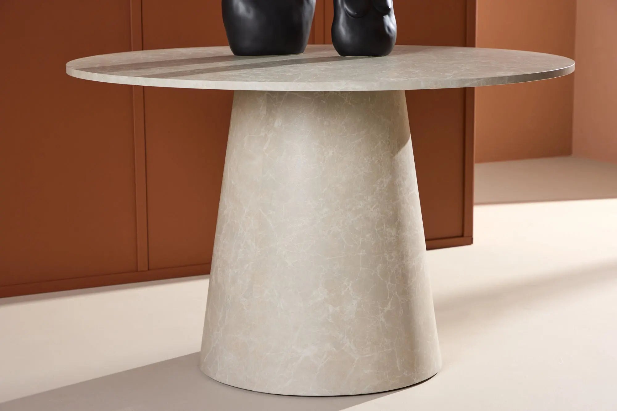 Table à manger ronde Lanzo - ø120 - MDF