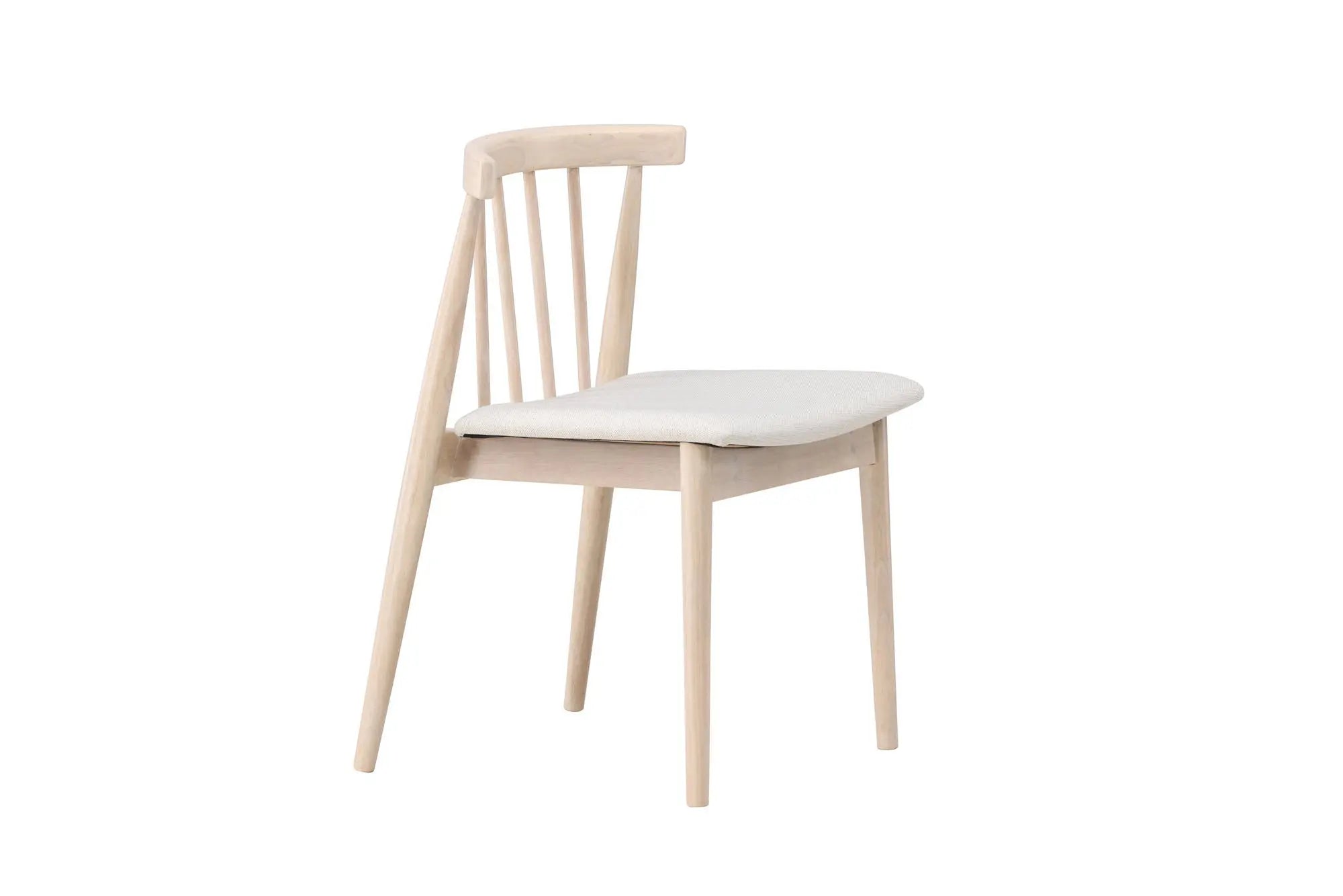 Lot de 2 chaises de salle à manger Flora - 46 x 50 x 78 - Hévéas