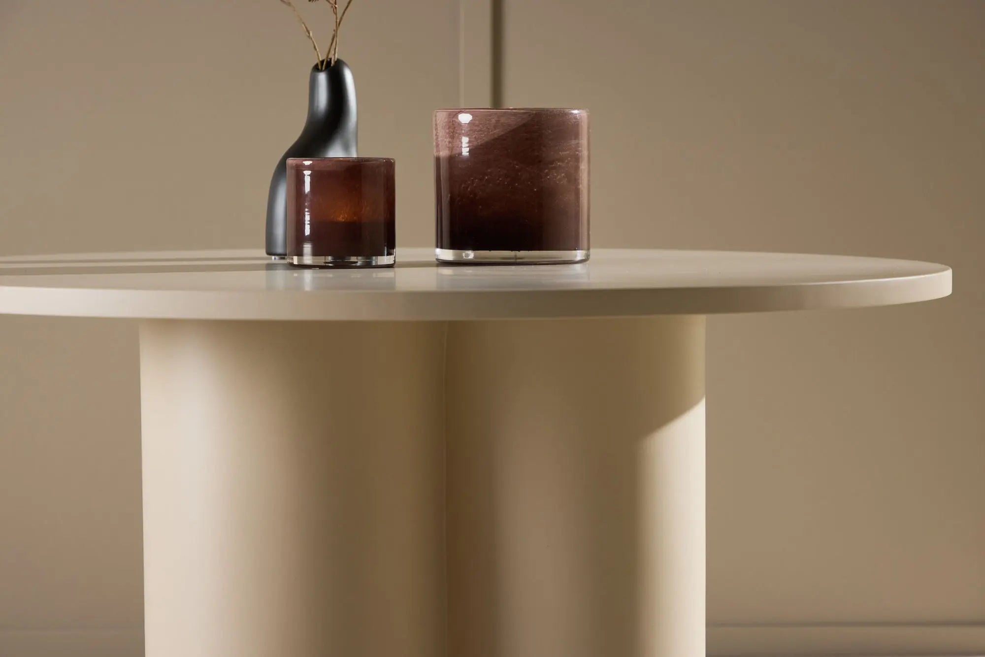 Table basse Olivia - ø80 - MDF