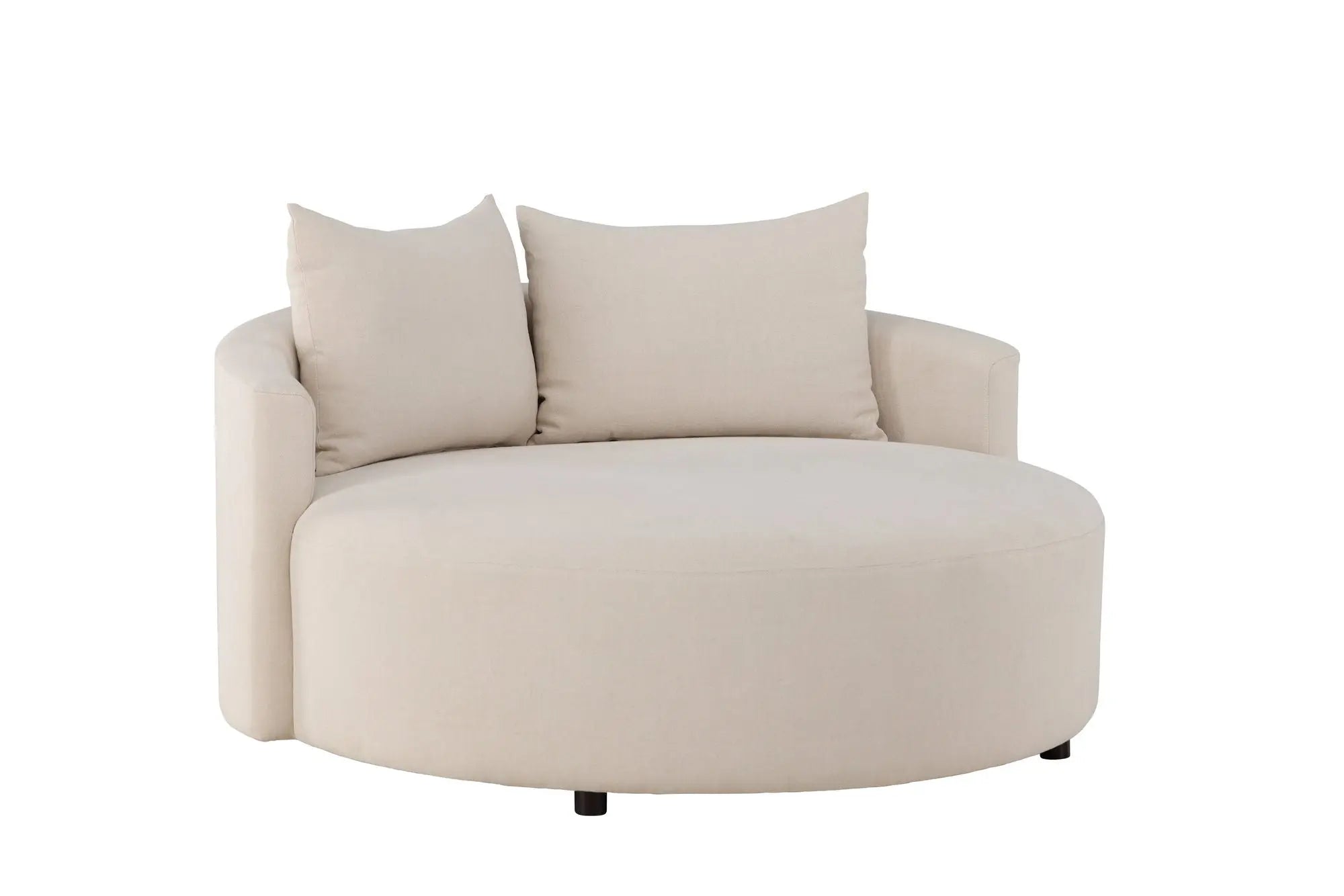 Canapé Kelso - ø150 - Polyester Lin