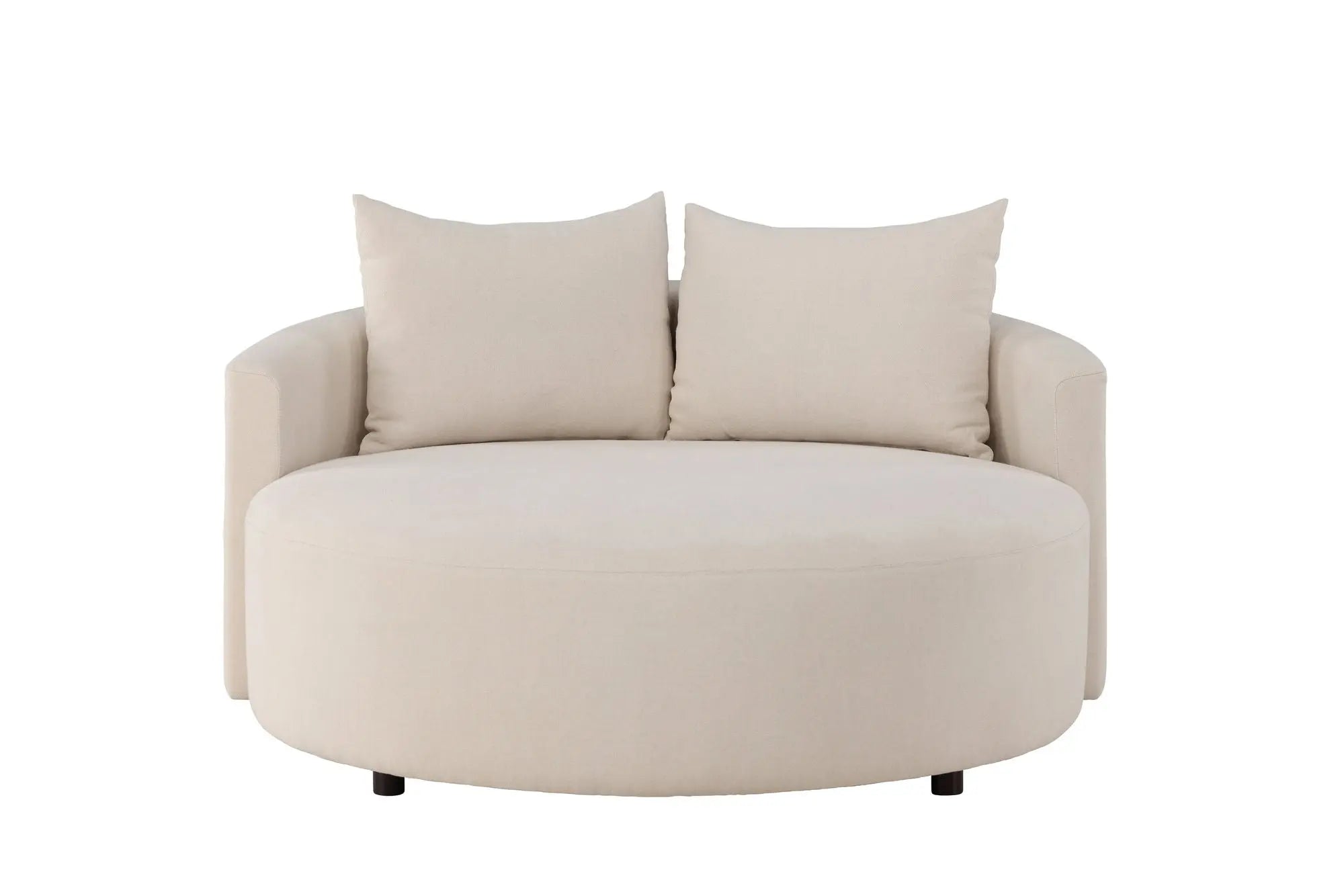 Canapé Kelso - ø150 - Polyester Lin