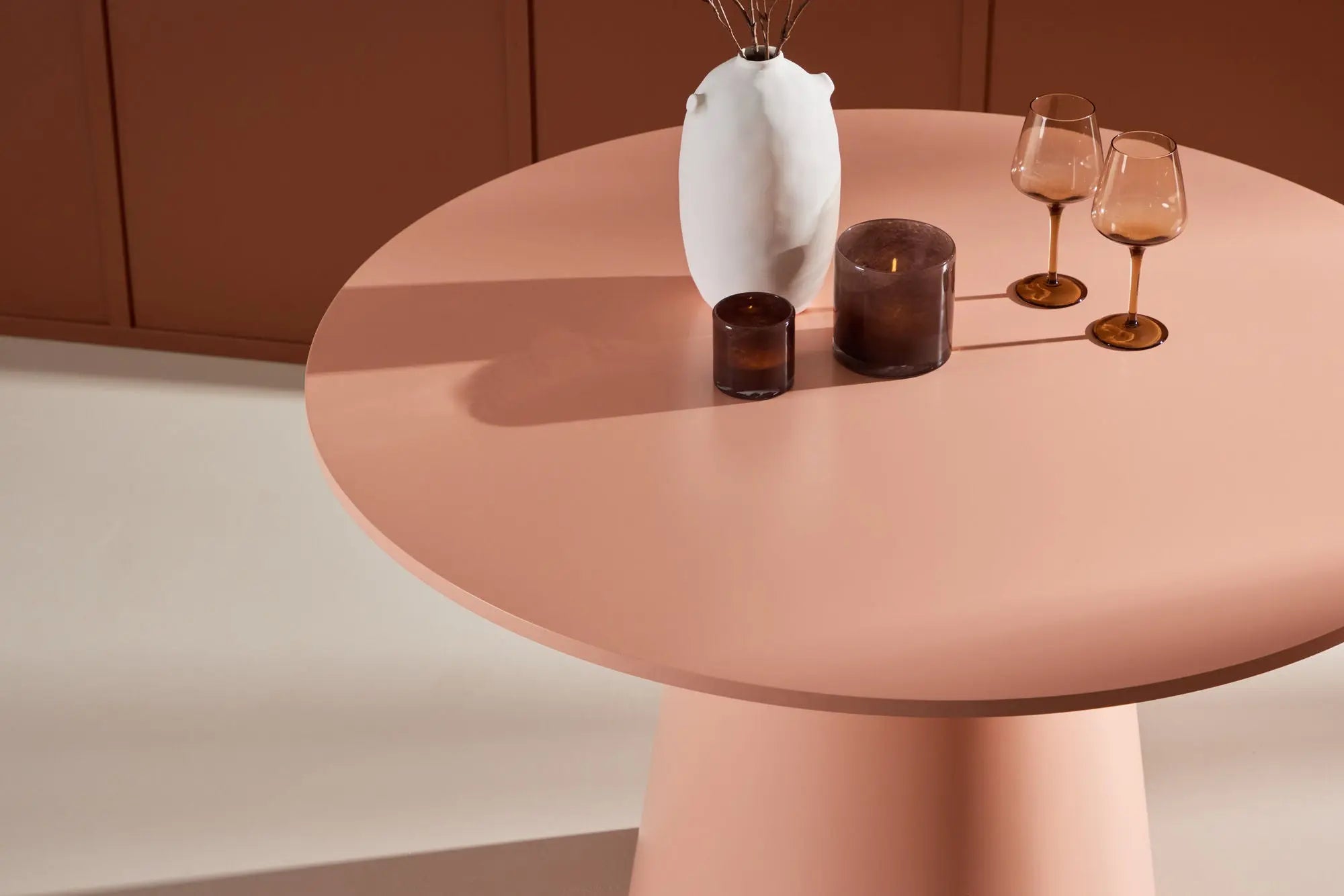 Table à manger ronde Lanzo - ø120 - MDF