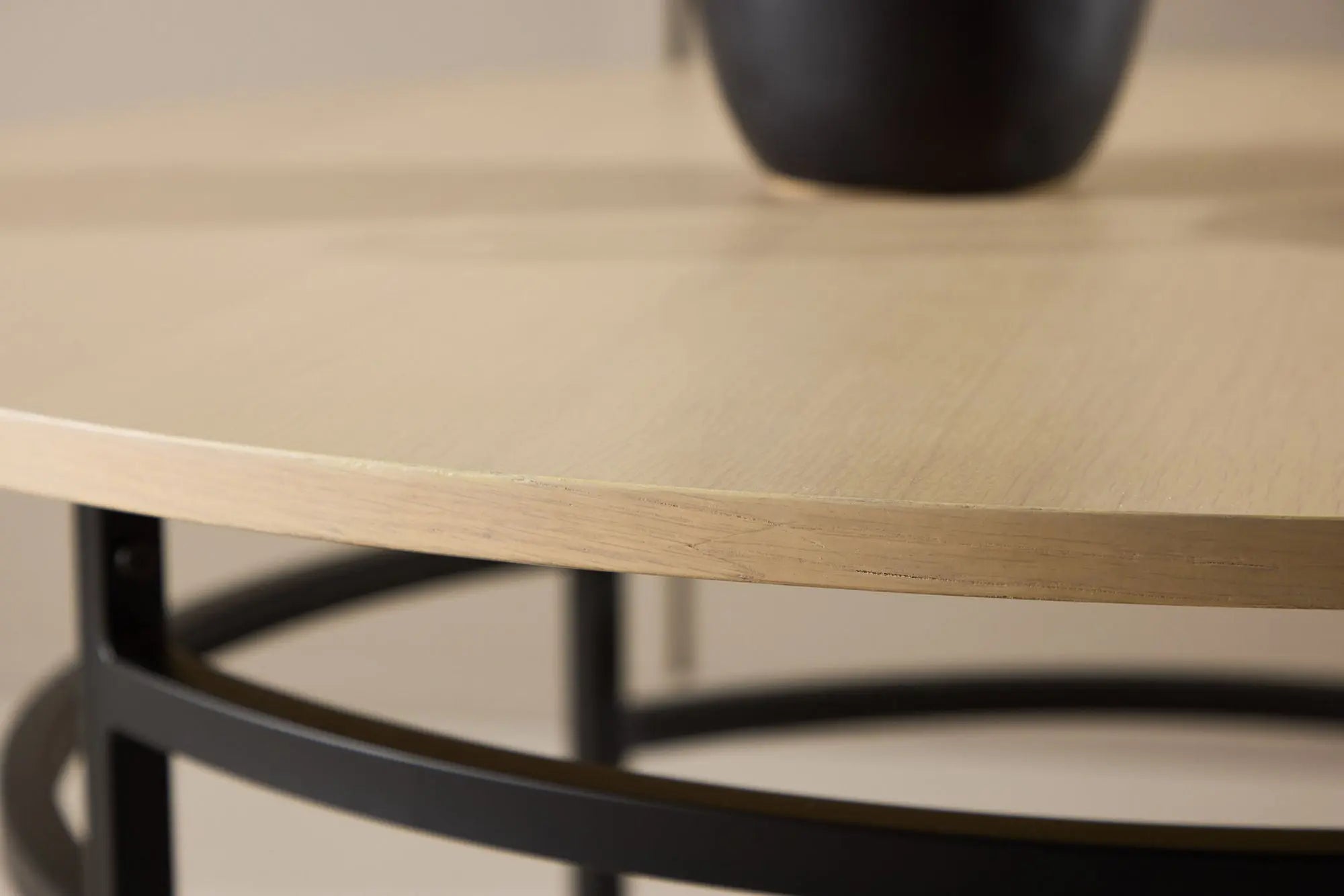 Table basse Copenhagen - ø100 - MDF