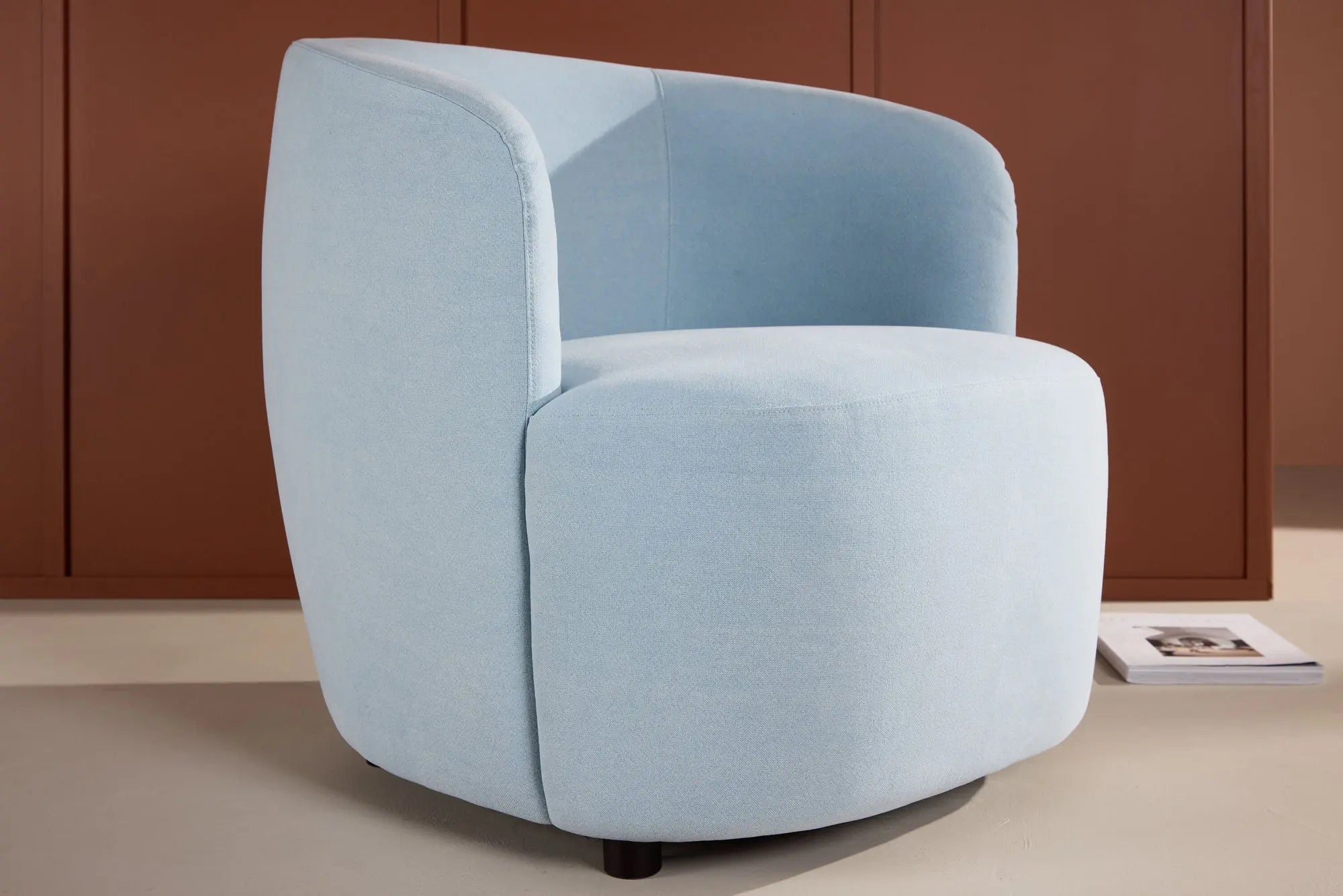 Fauteuil Bobbo - 79 x 85 x 77 - Polyester Lin