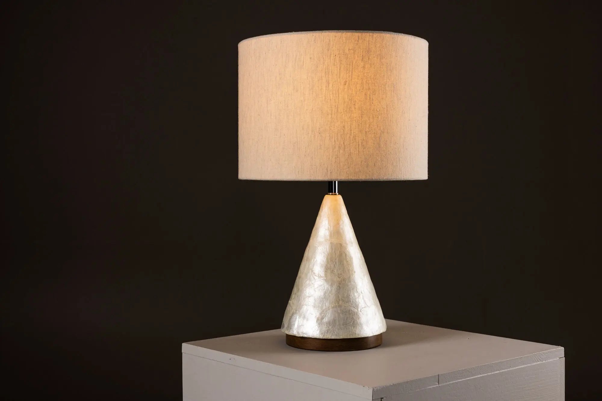 Lampe de table Donsö - ø35 - Capiz