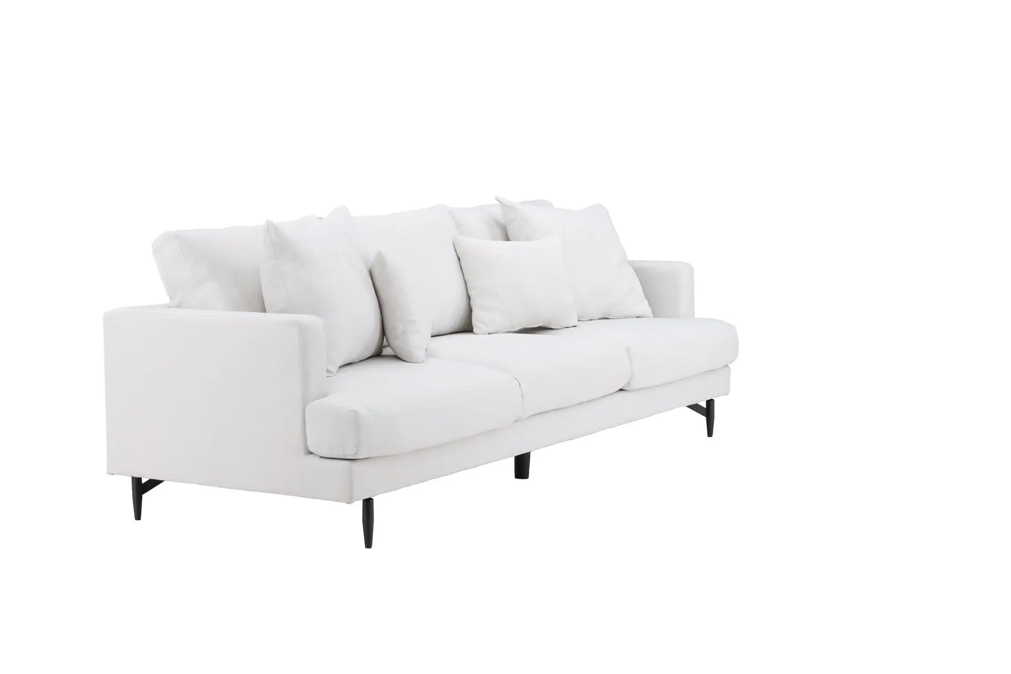Canapé Sofia - 260 x 86 - Polyester Lin