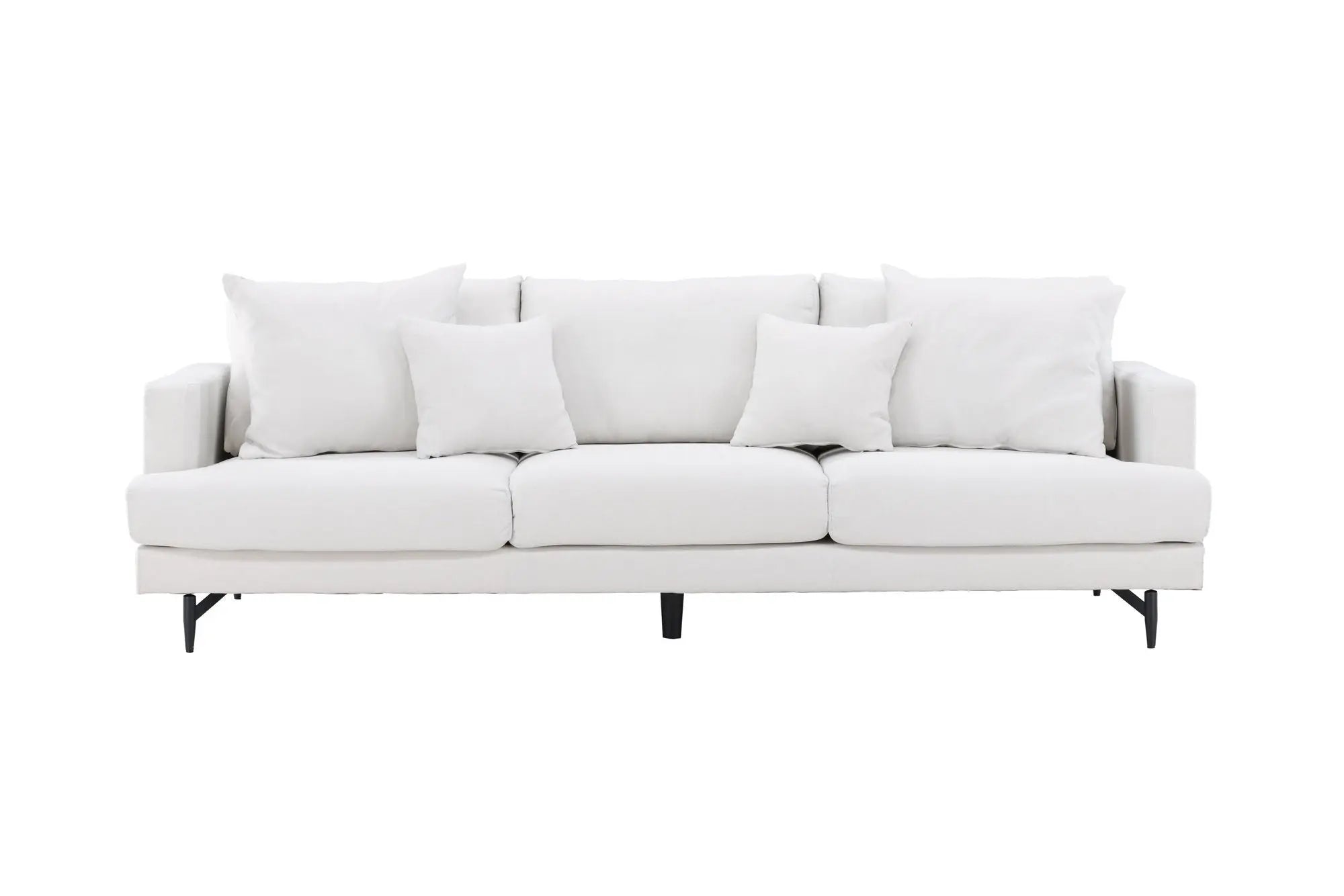 Canapé Sofia - 260 x 86 - Polyester Lin