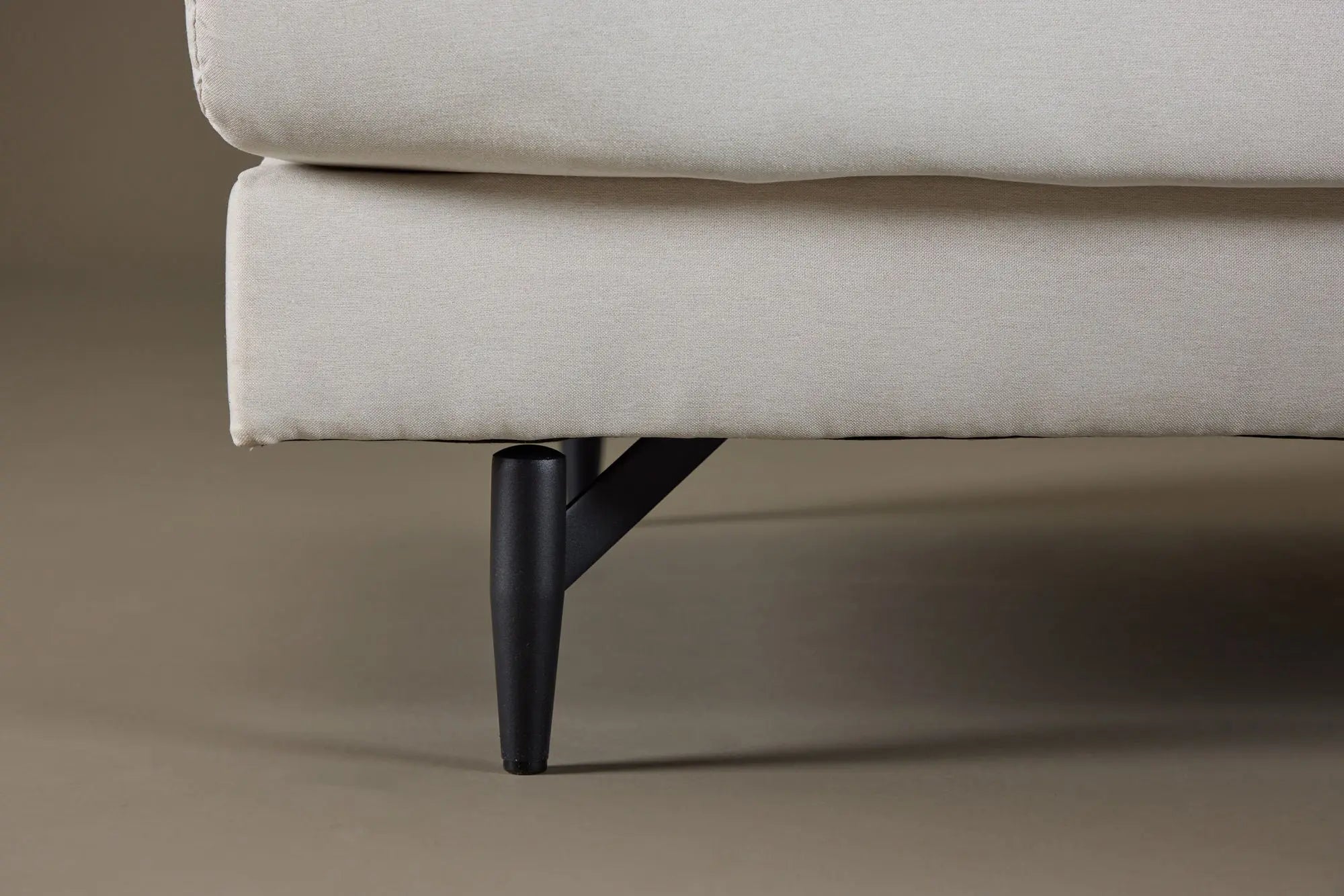 Canapé Sofia - 260 x 86 - Polyester Lin